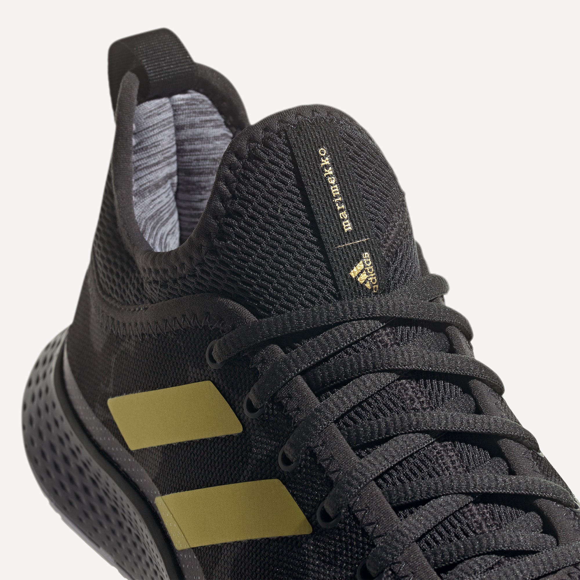adidas Defiant Generation Women's Hard Court Tennis Shoes Black (7)