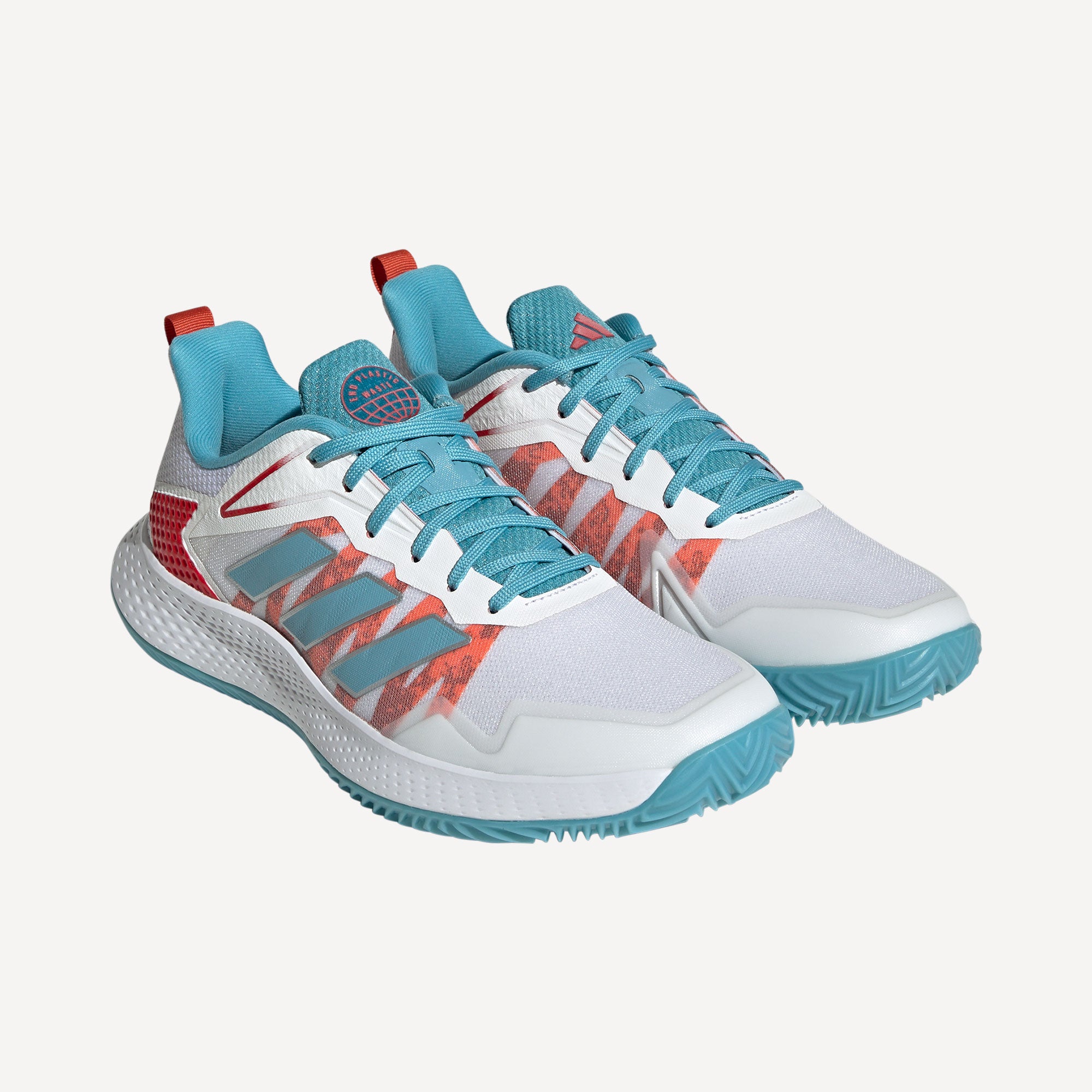 adidas Defiant Speed Women's Clay Court Tennis Shoes White (5)