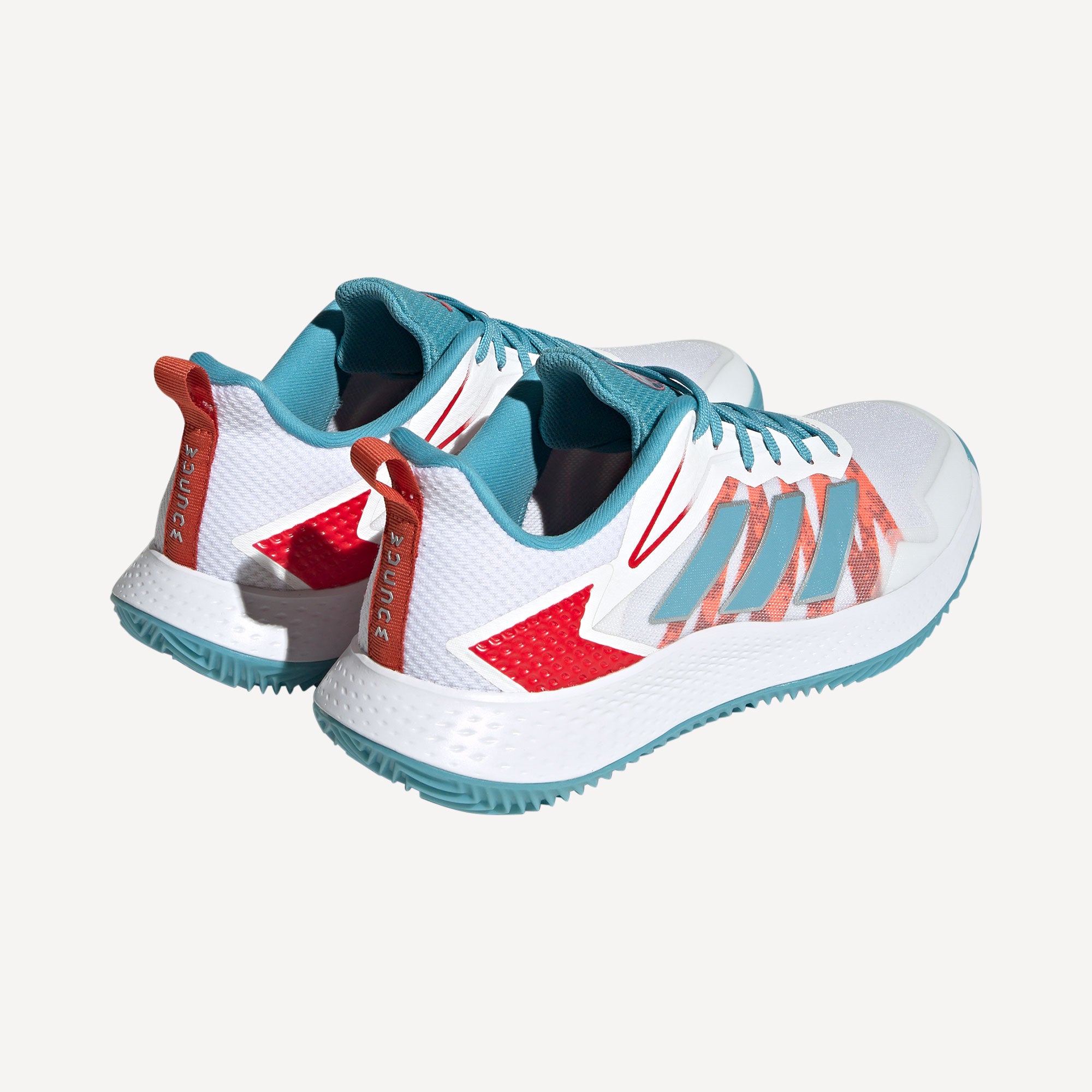 adidas Defiant Speed Women's Clay Court Tennis Shoes White (6)
