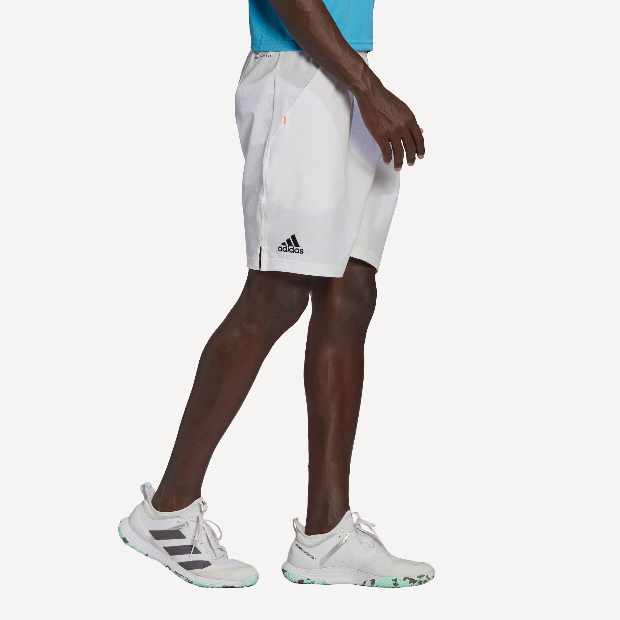 adidas Ergo Men's 9-Inch Tennis Shorts White (3)