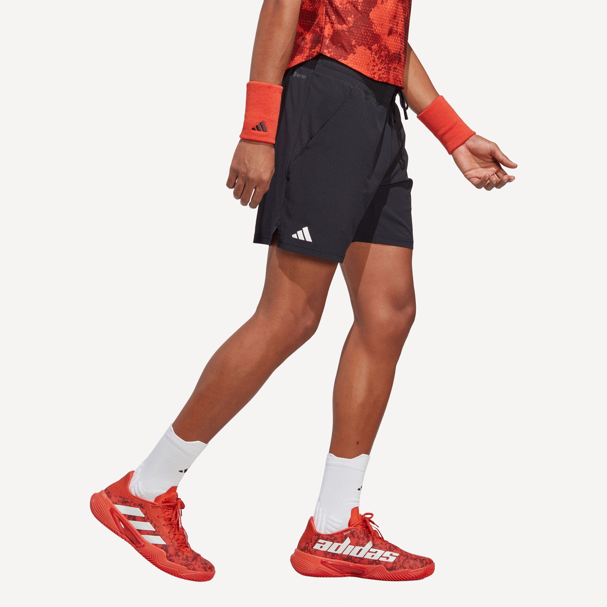 adidas Ergo Men's 9-Inch Tennis Shorts Black (4)