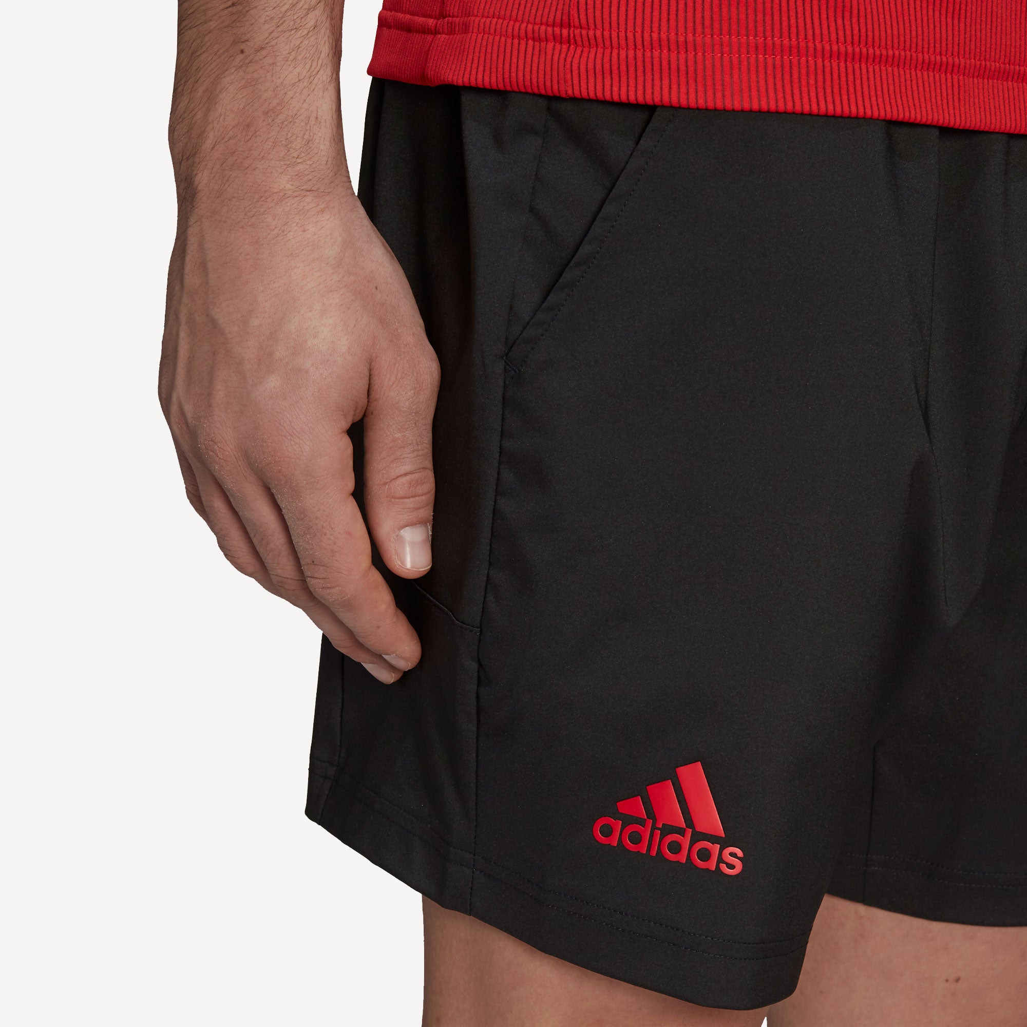 adidas Ergo Primeblue Men's 7-Inch Tennis Shorts Black (4)
