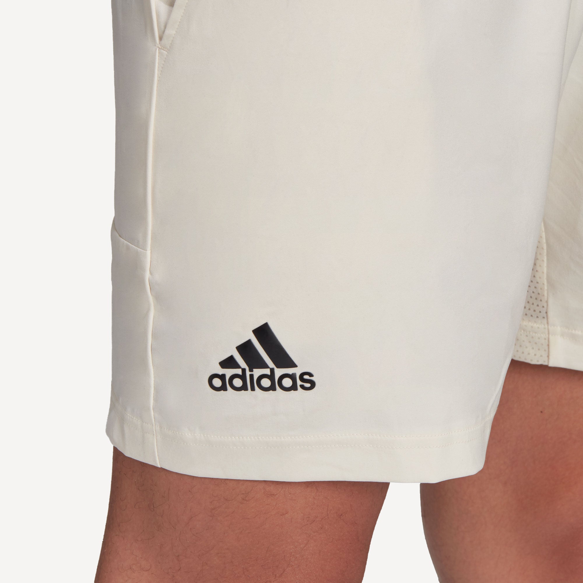 adidas Ergo Primeblue Men's 7-Inch Tennis Shorts White (4)