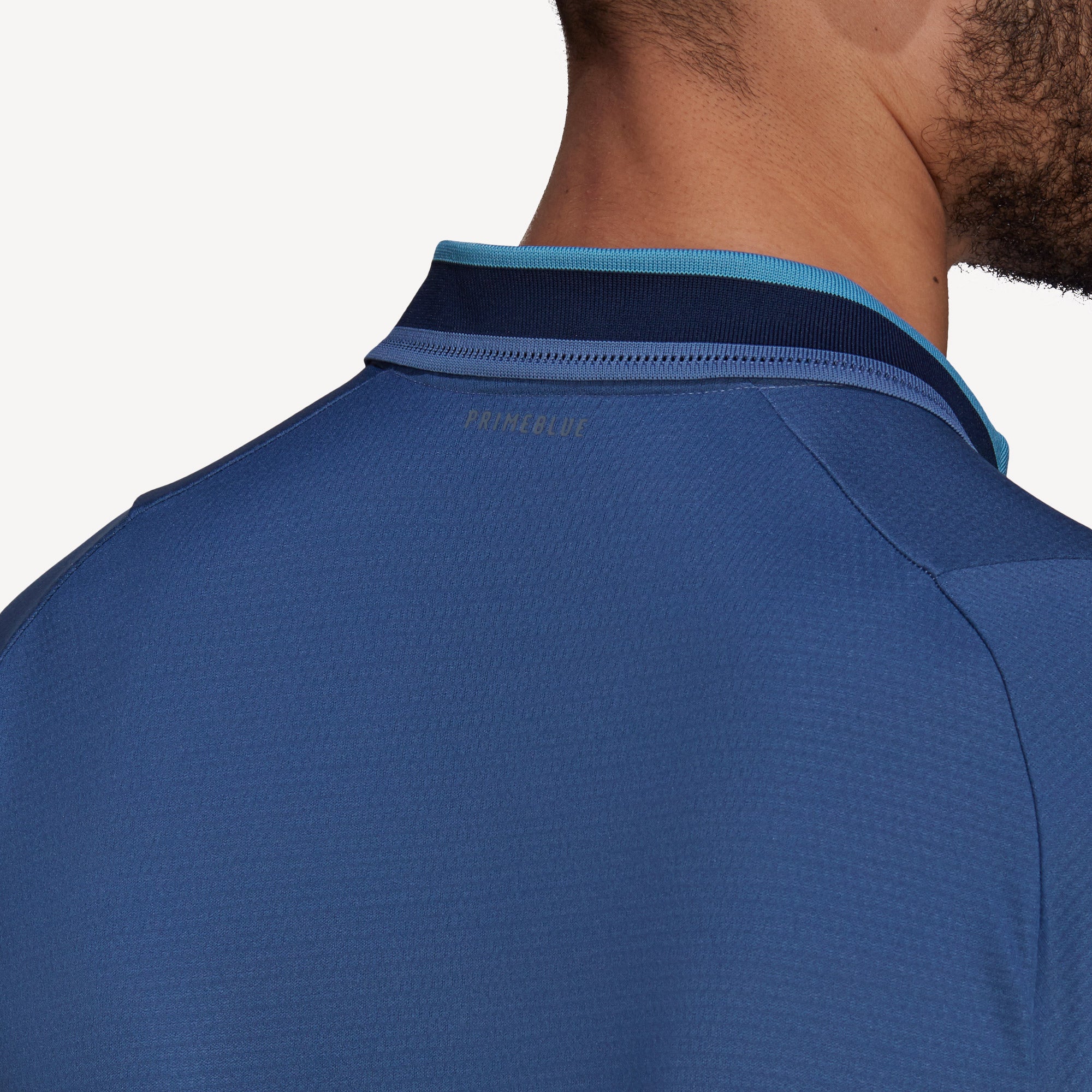 adidas Freelift Heat Ready Men's Tennis Polo Blue (5)