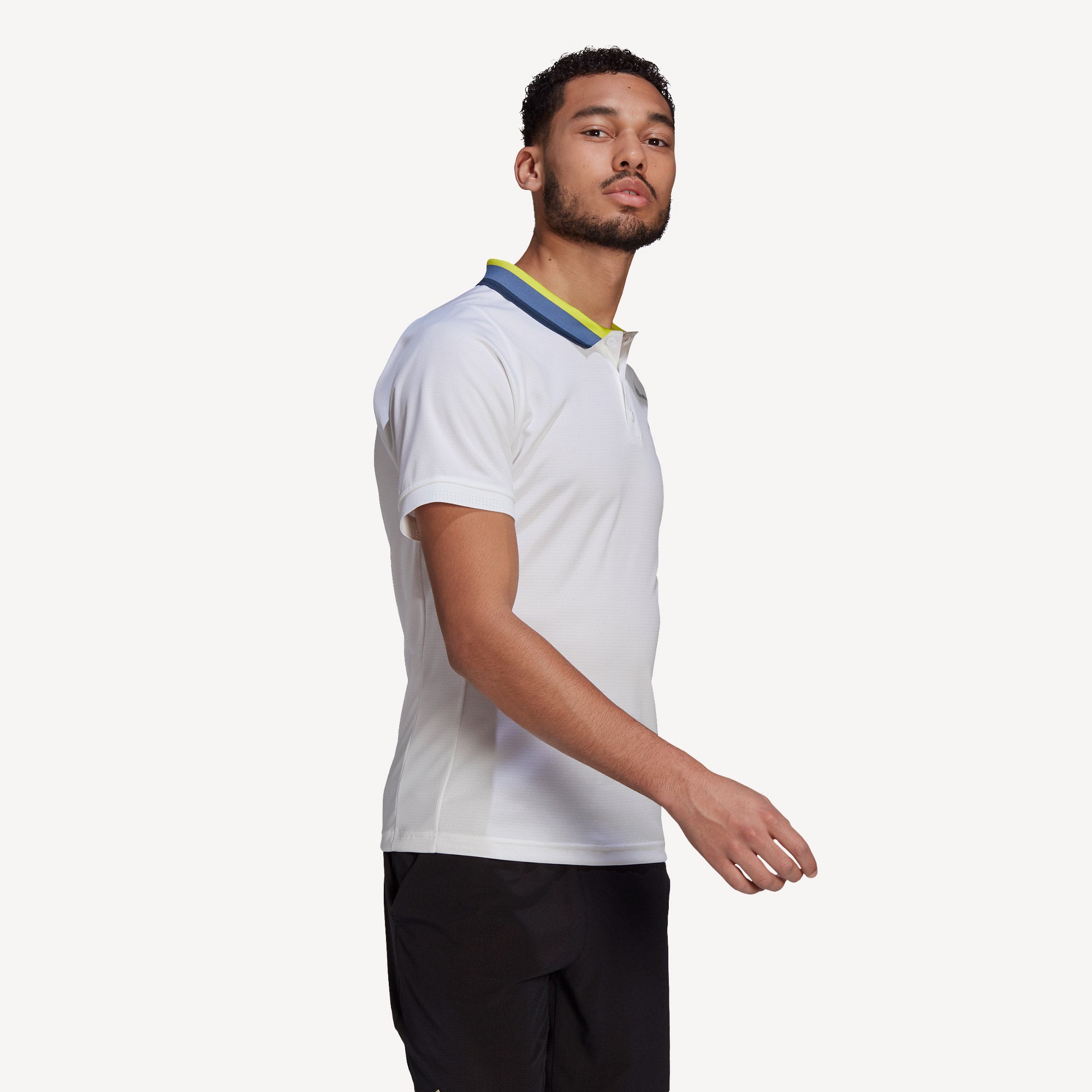 adidas Freelift Heat Ready Men's Tennis Polo White (3)