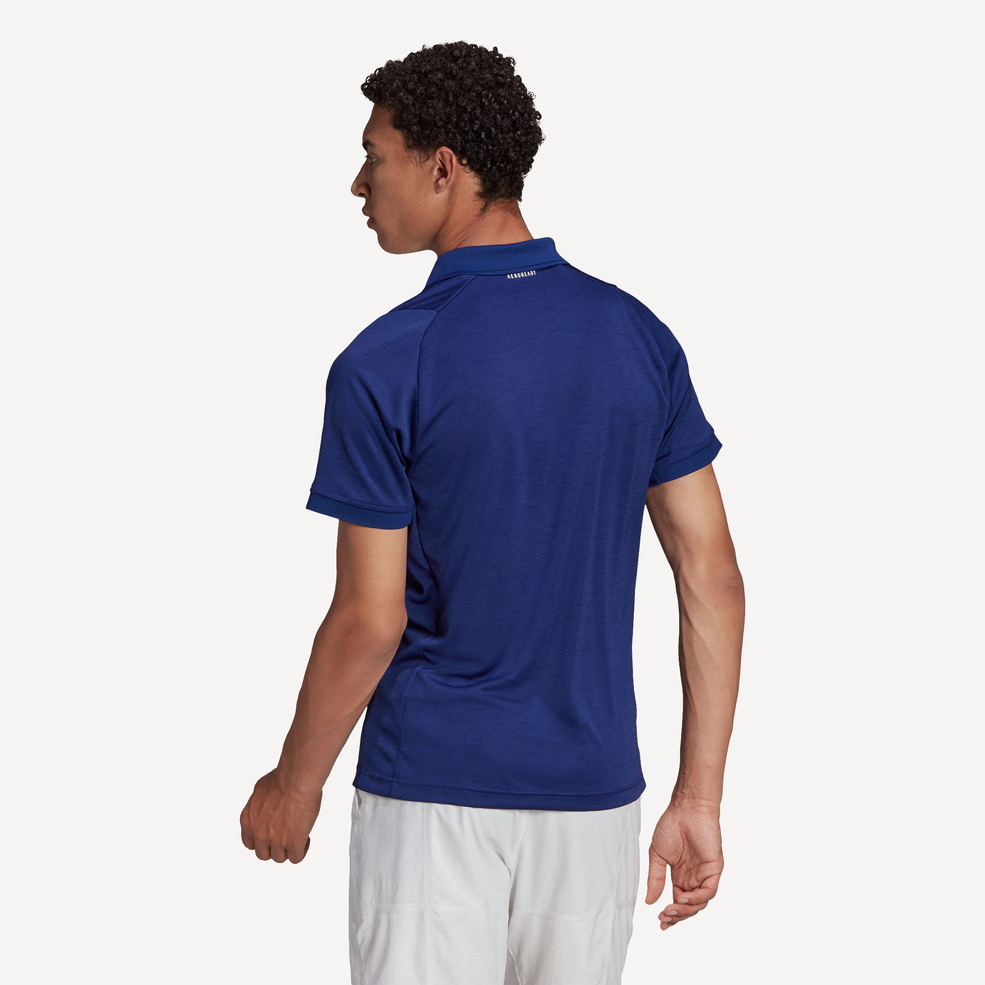 adidas Freelift Men's Tennis Polo Blue (2)