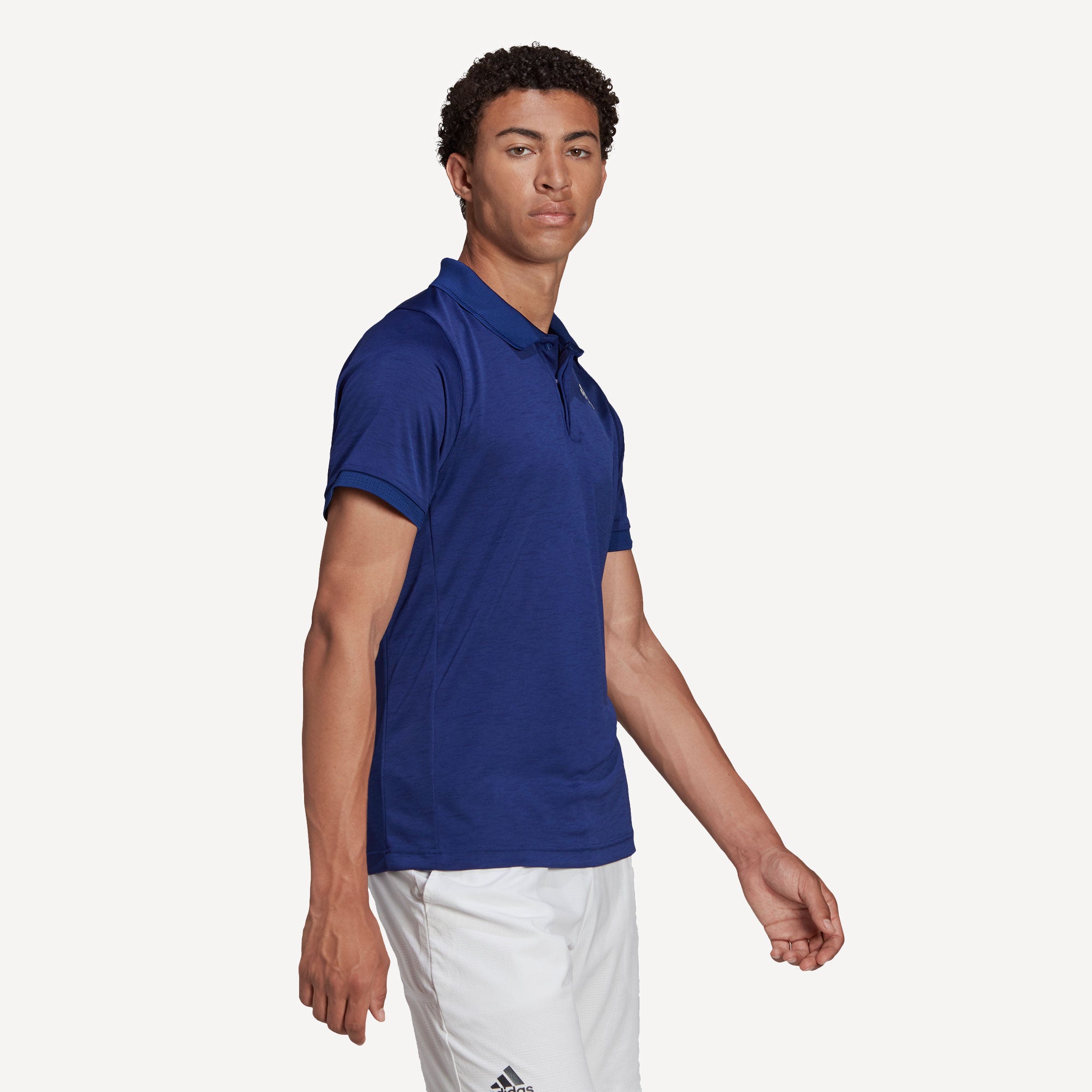 adidas Freelift Men's Tennis Polo Blue (3)