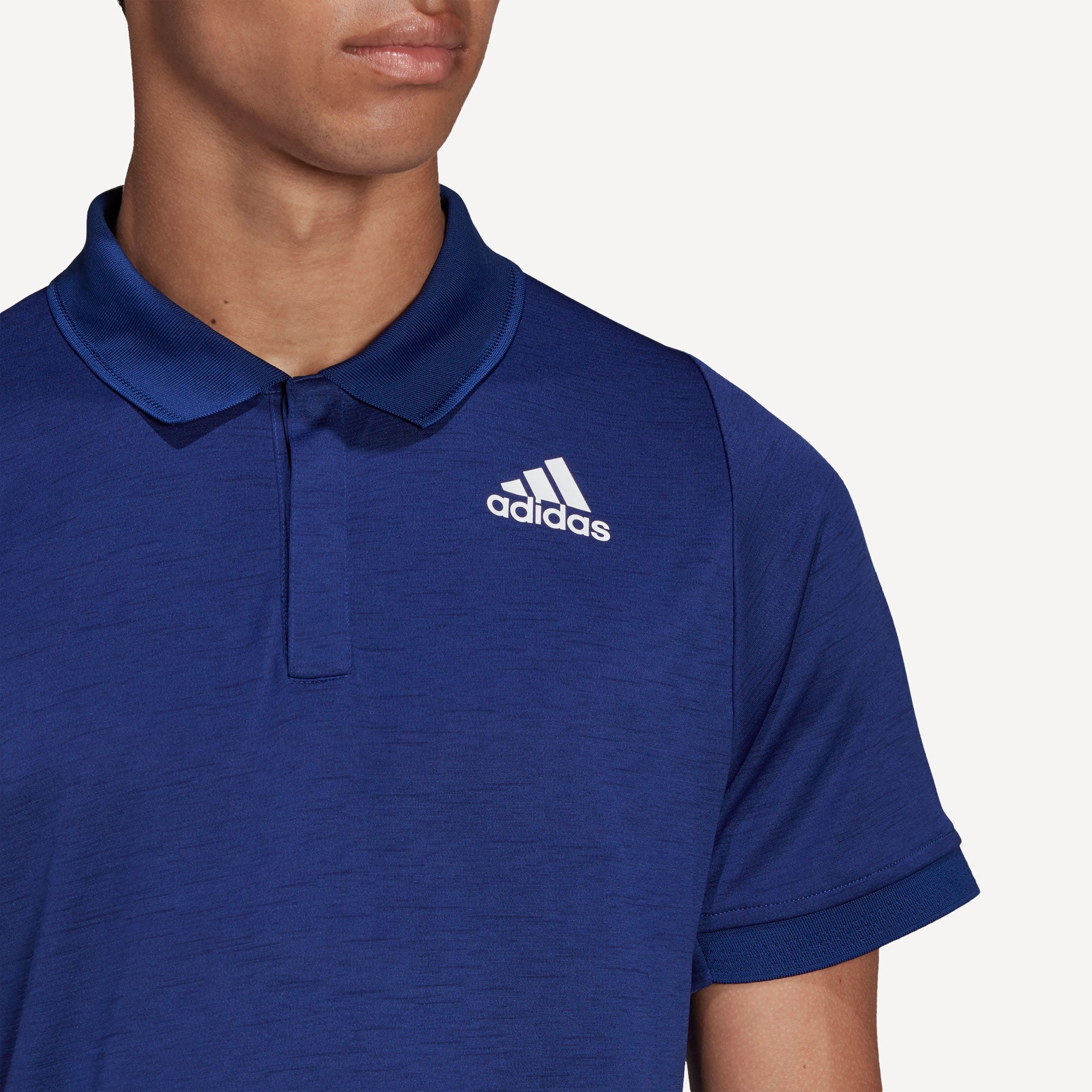 adidas Freelift Men's Tennis Polo Blue (4)