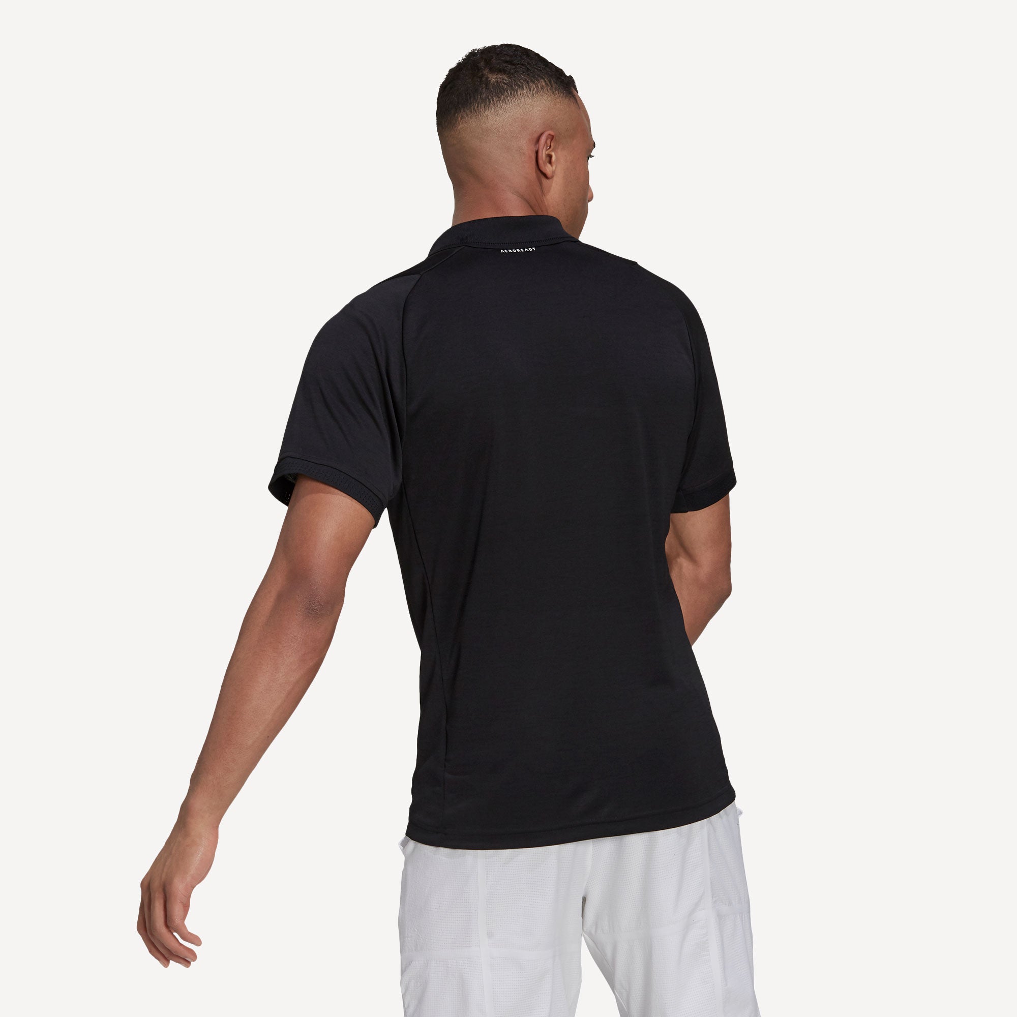 adidas Freelift Men's Tennis Polo Black (2)