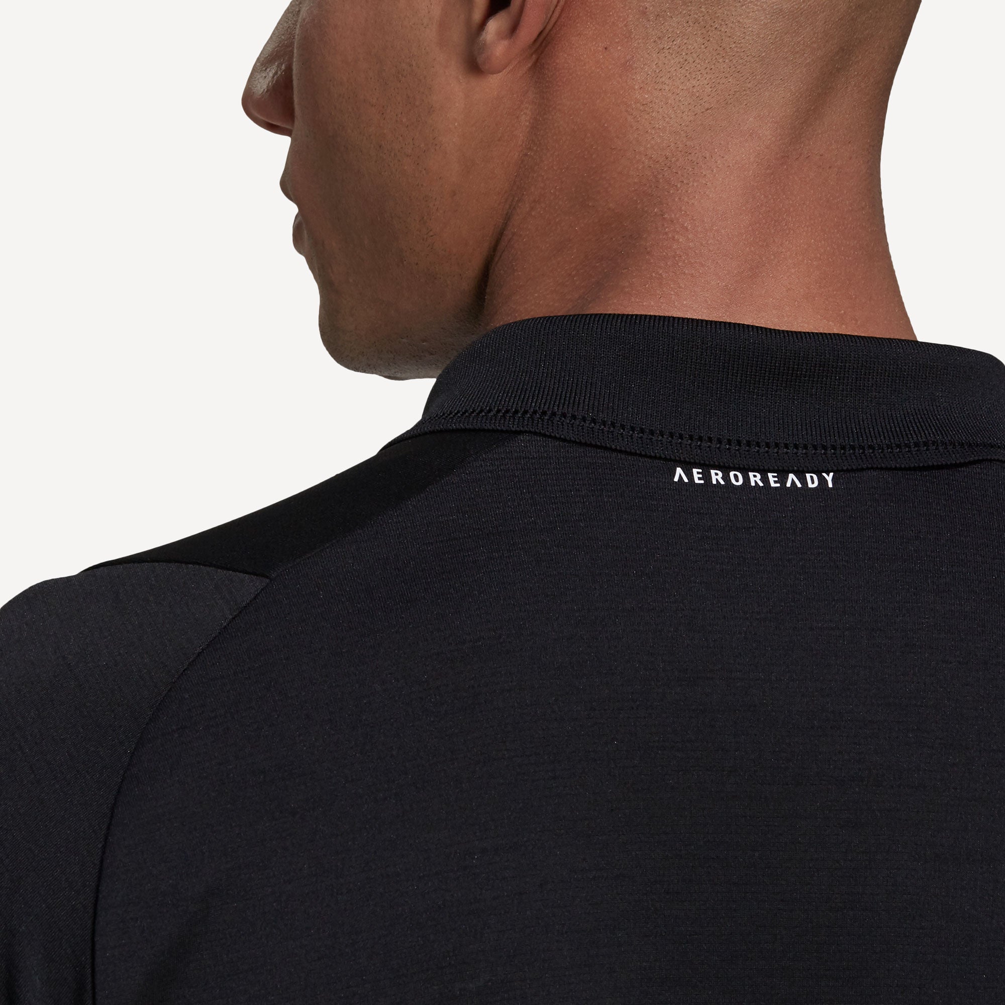 adidas Freelift Men's Tennis Polo Black (5)