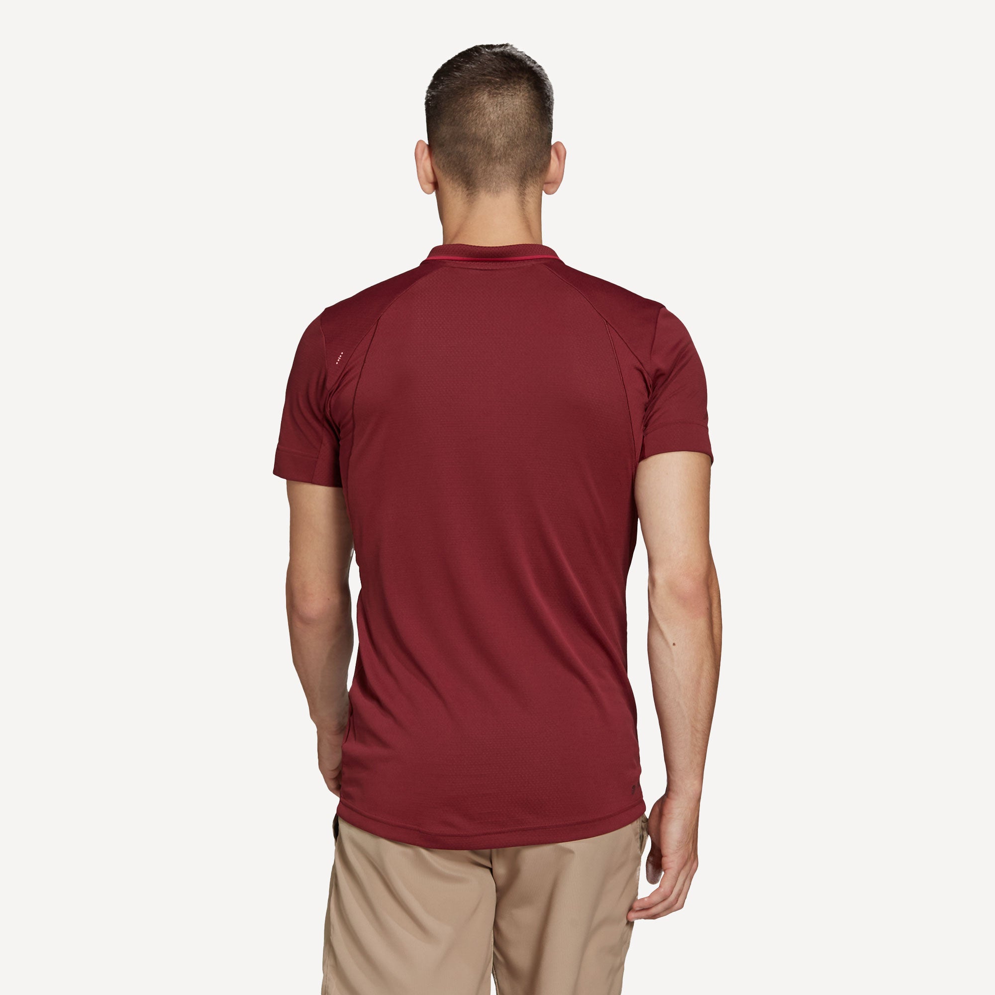 adidas Freelift Men's Tennis Polo Red (2)