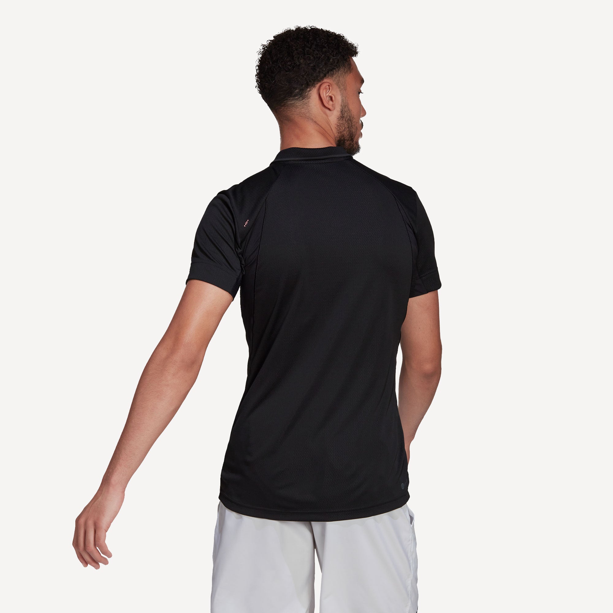 adidas Freelift Men's Tennis Polo Black (2)