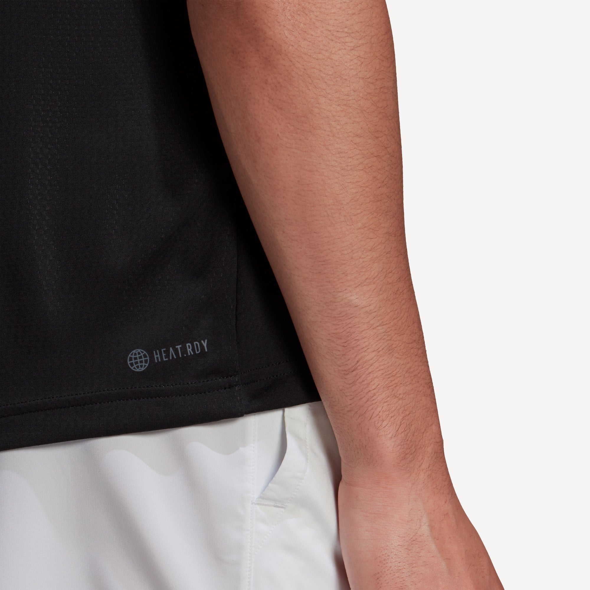 adidas Freelift Men's Tennis Polo Black (5)