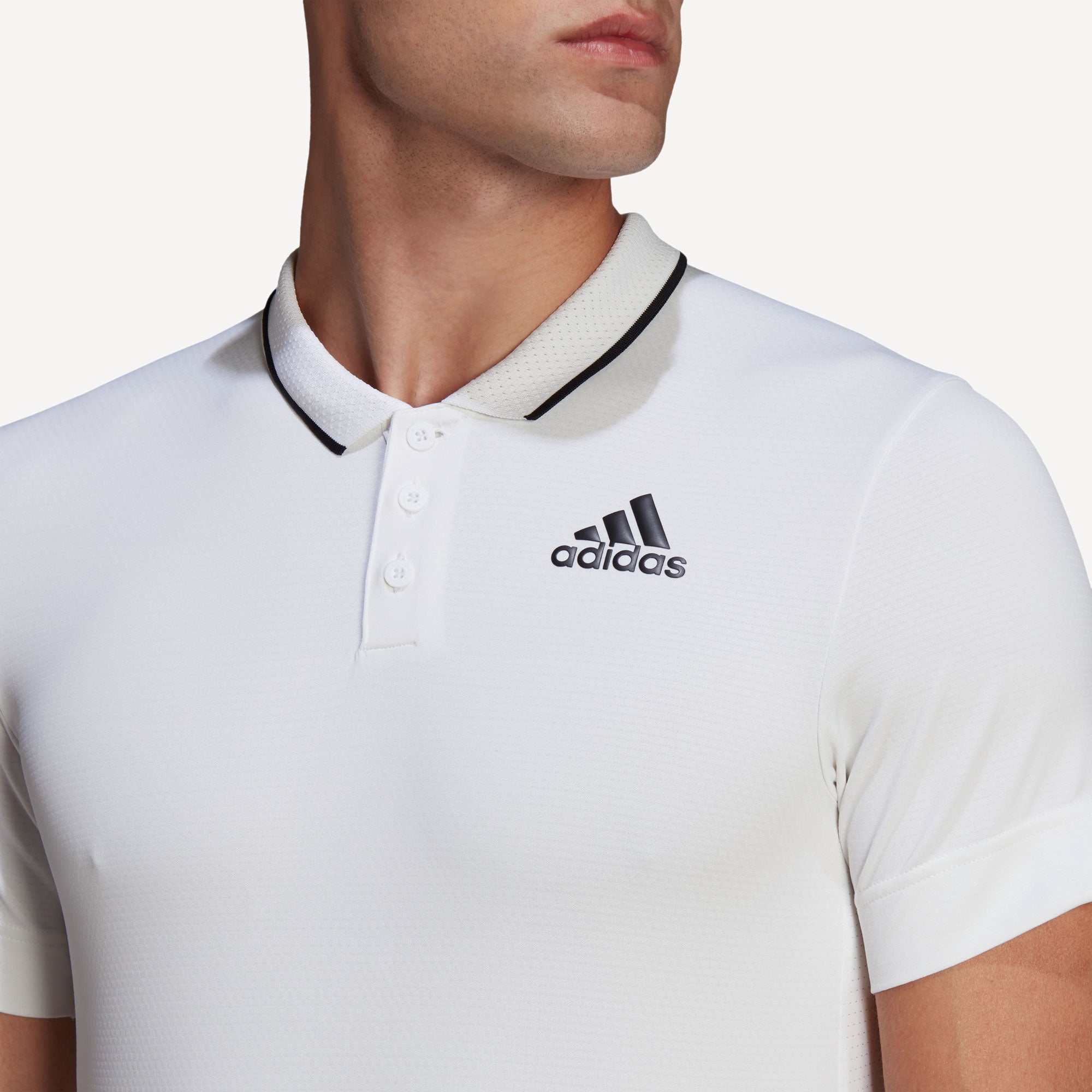 adidas Freelift Men's Tennis Polo White (4)