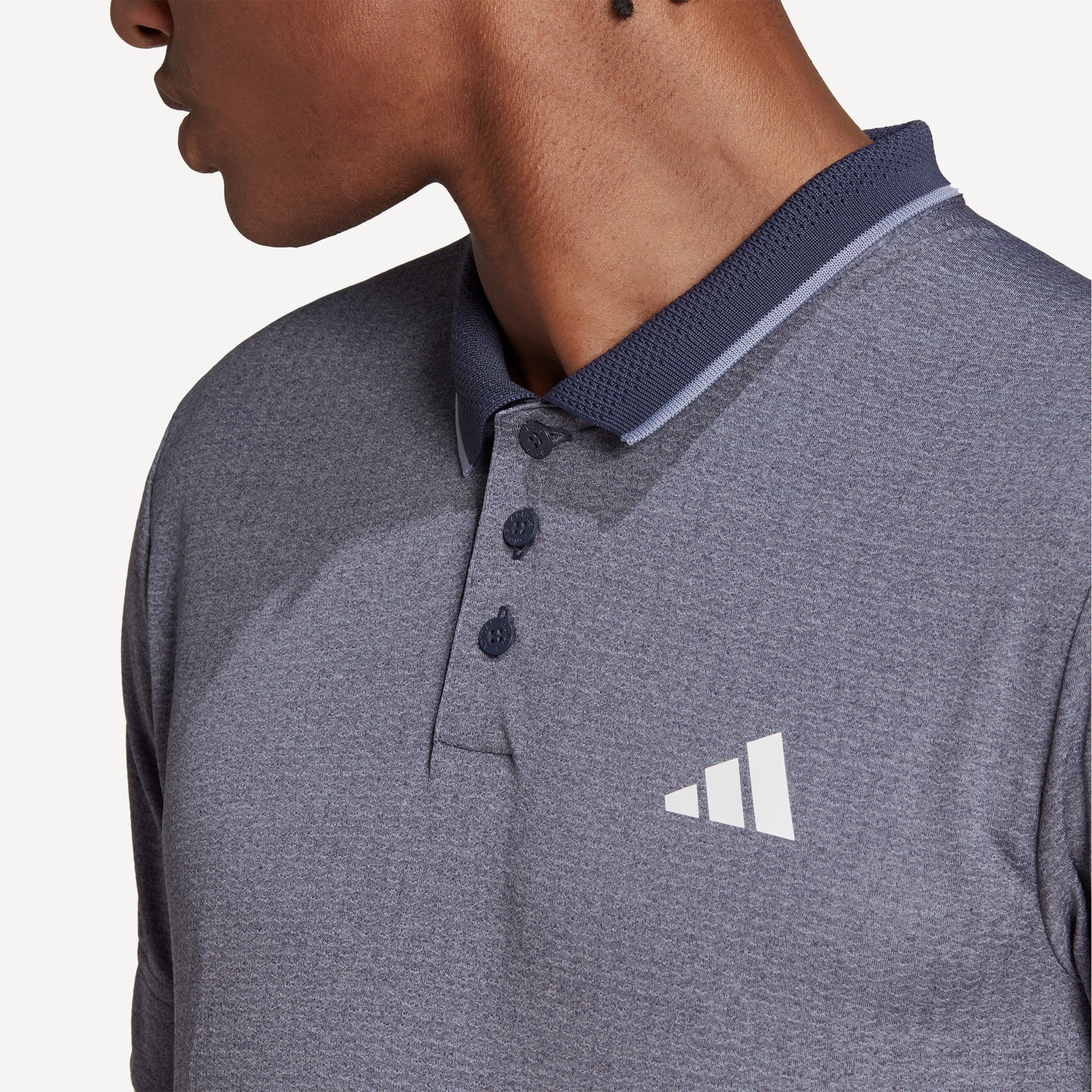 adidas FreeLift Men's Tennis Polo Blue (5)