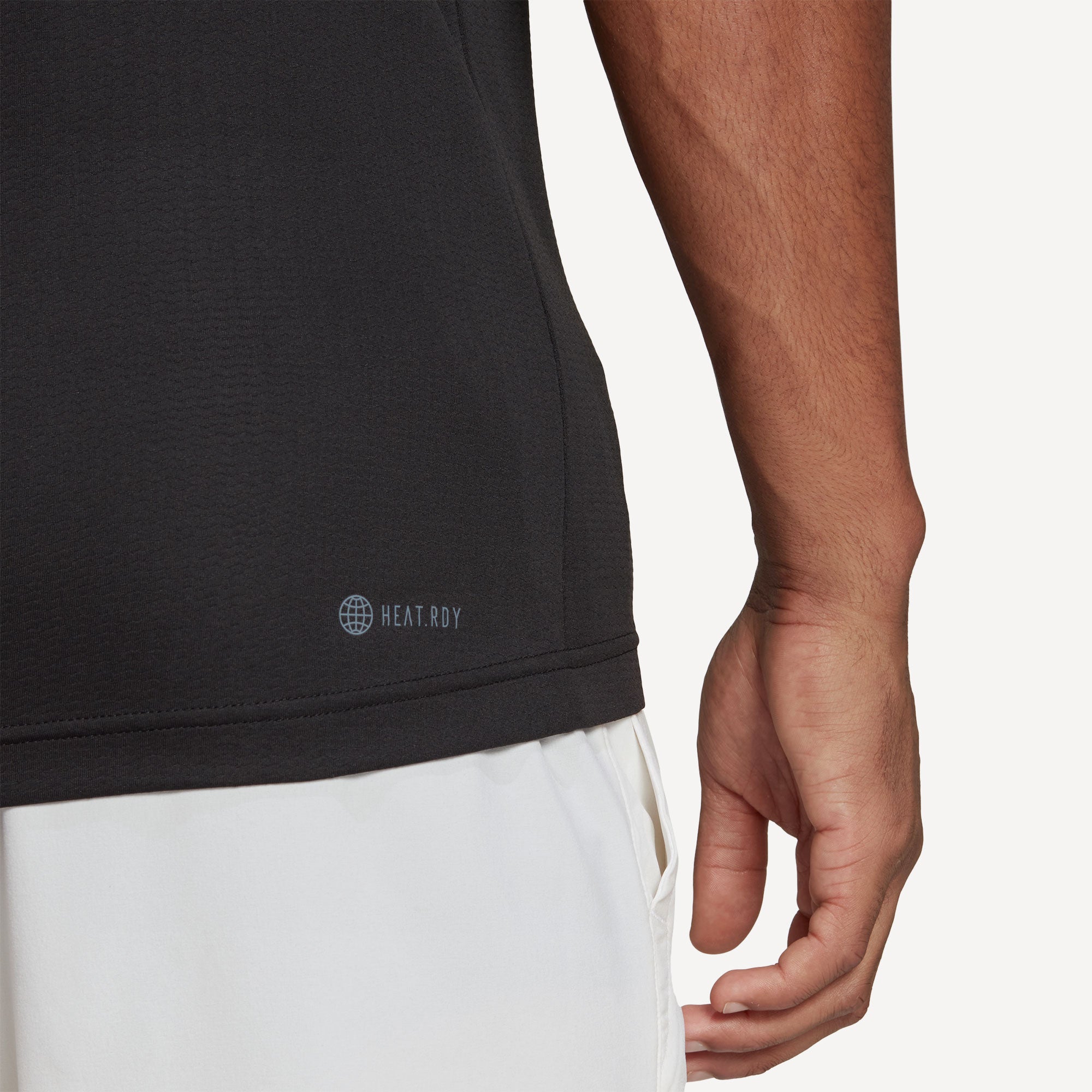 adidas FreeLift Men's Tennis Polo Black (5)
