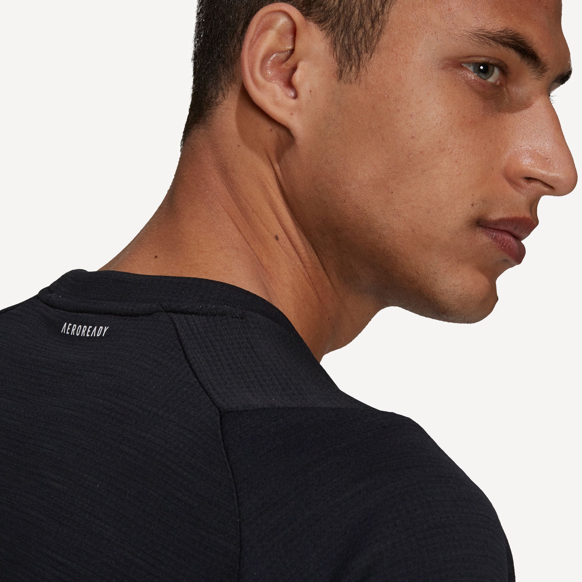 adidas Freelift Men's Tennis Shirt Black (5)