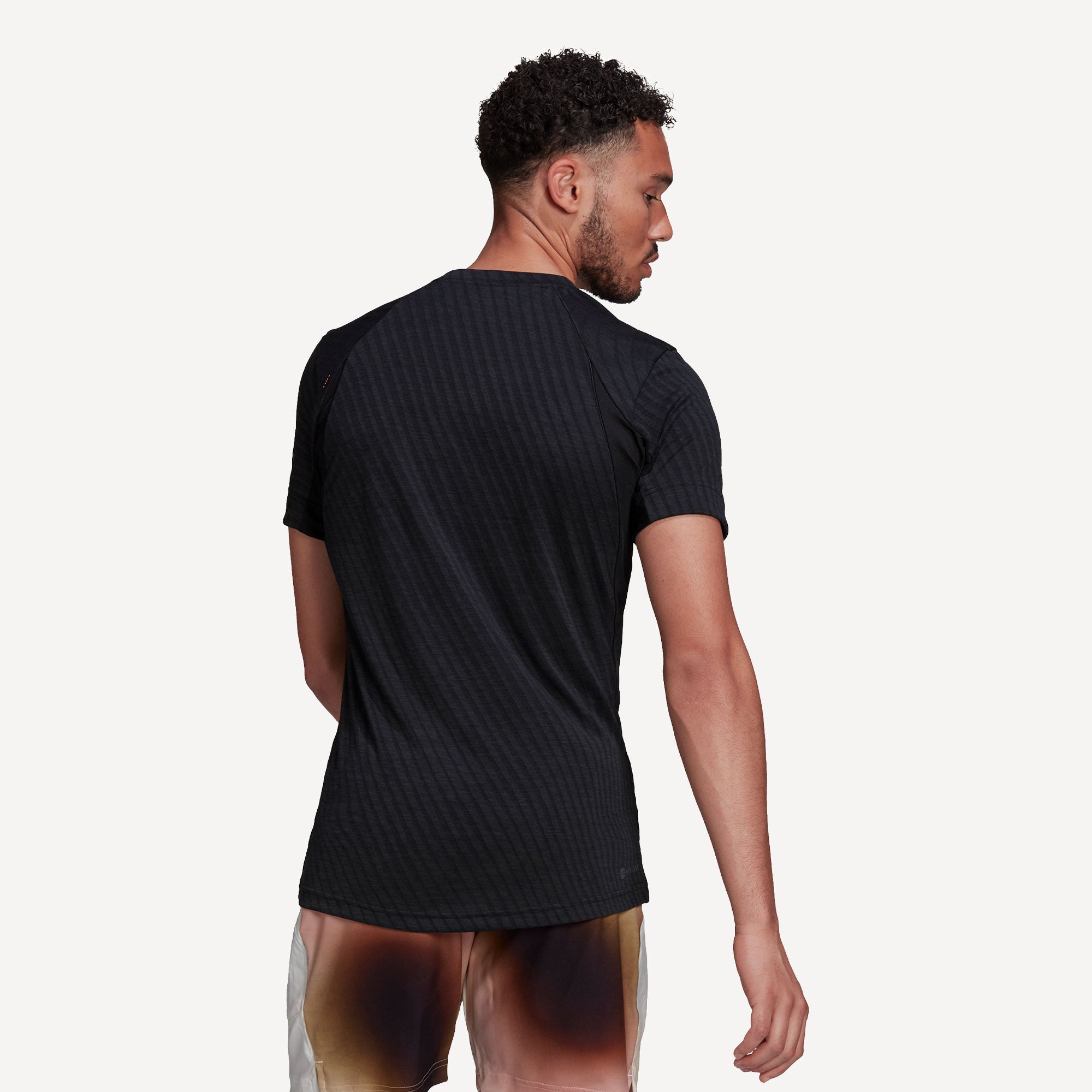 adidas Freelift Men's Tennis Shirt Black (2)