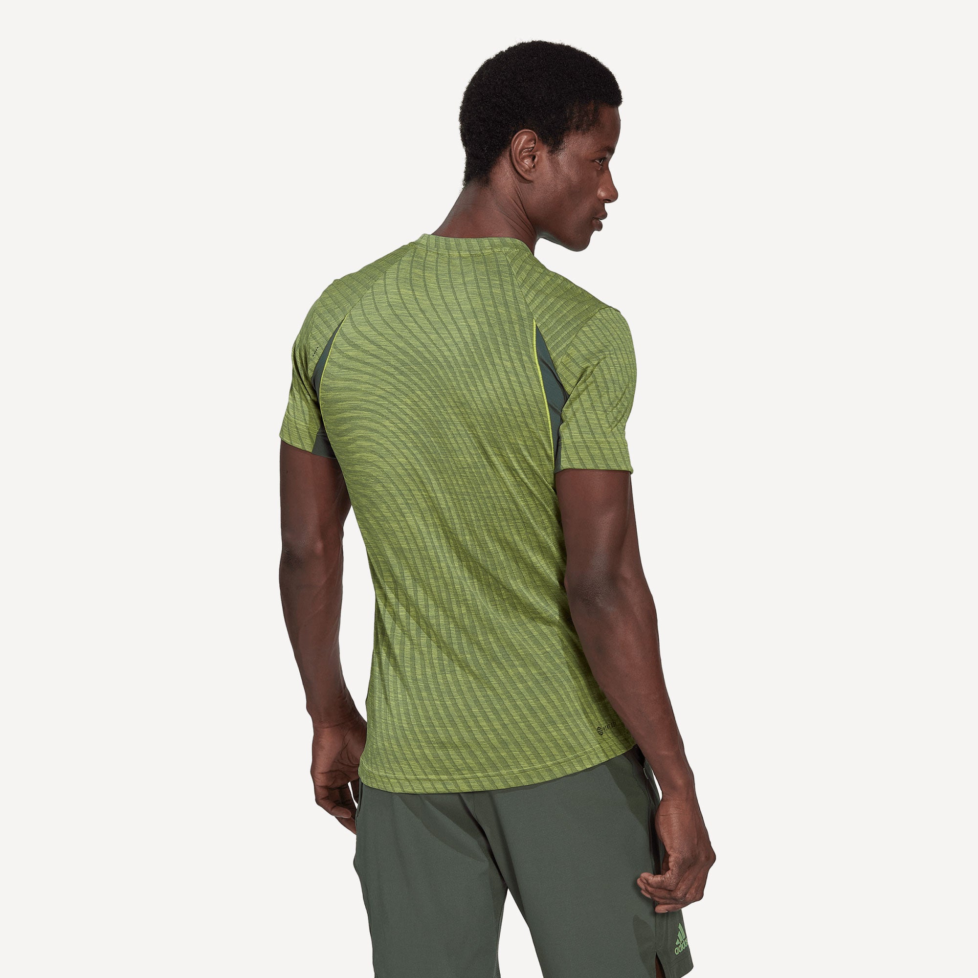 adidas Freelift Men's Tennis Shirt Green (2)