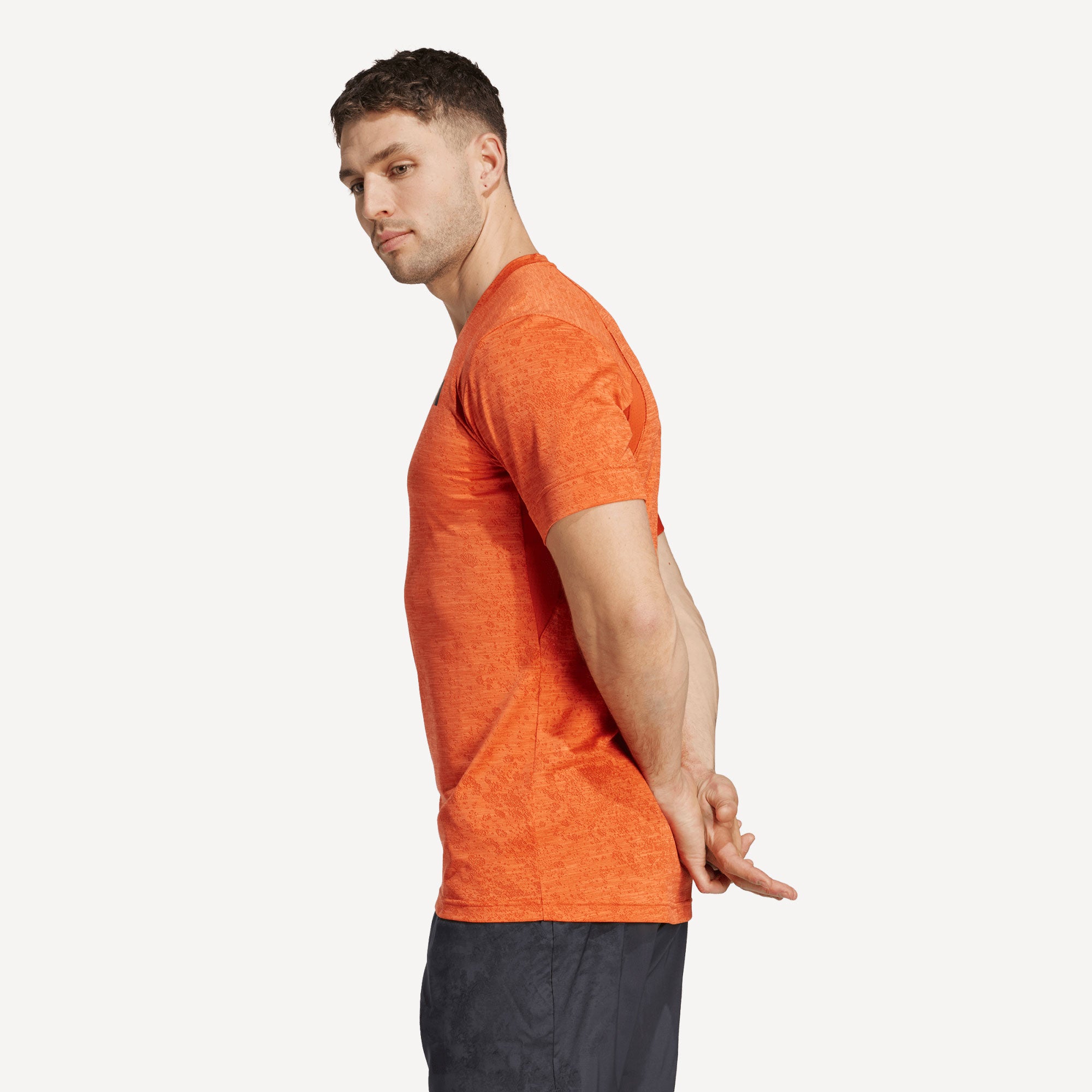 adidas Freelift Men's Tennis Shirt Red (3)