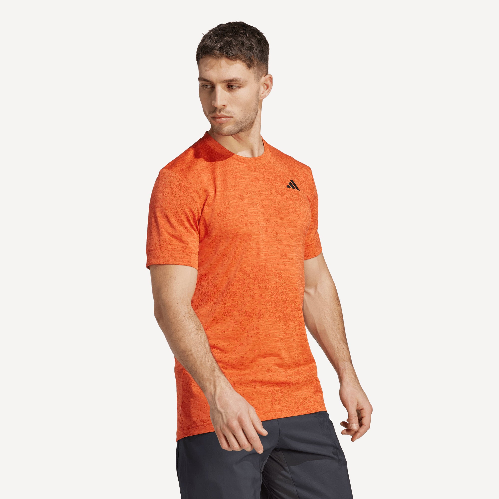 adidas Freelift Men's Tennis Shirt Red (4)