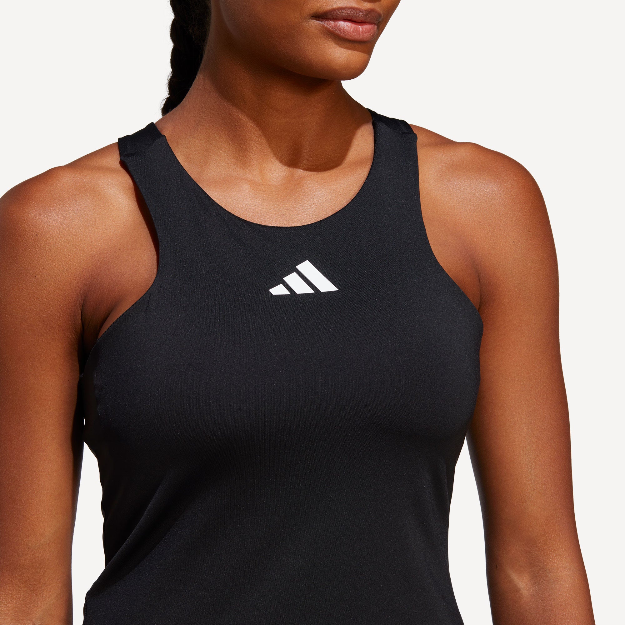 adidas GameSet Women's Tennis Tank Black (6)