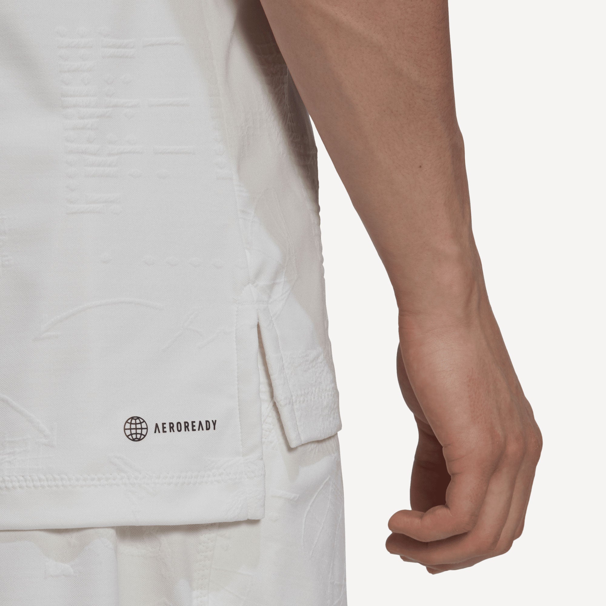 adidas London Freelift Men's Tennis Polo White (5)