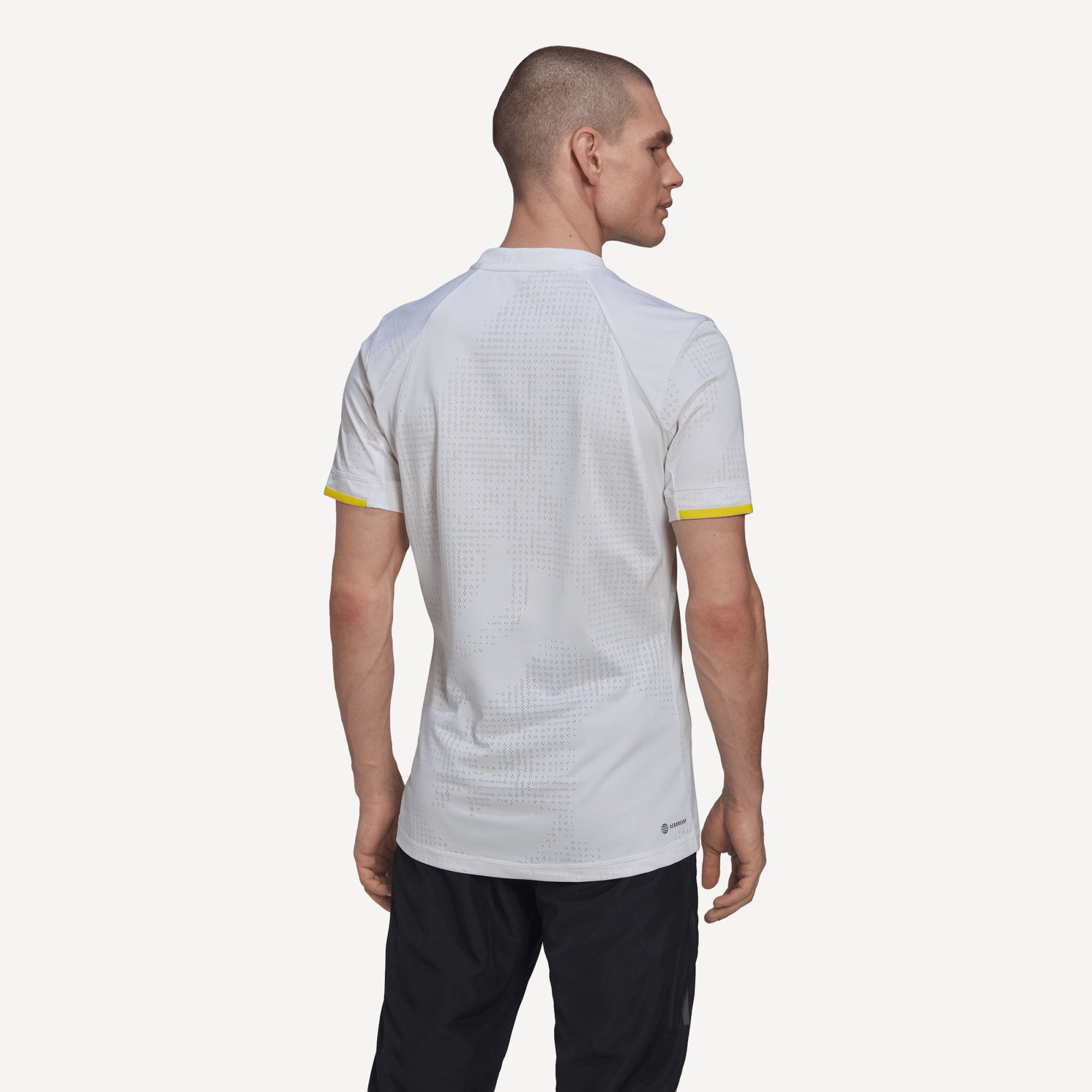 adidas London Freelift Men's Tennis Shirt White (2)