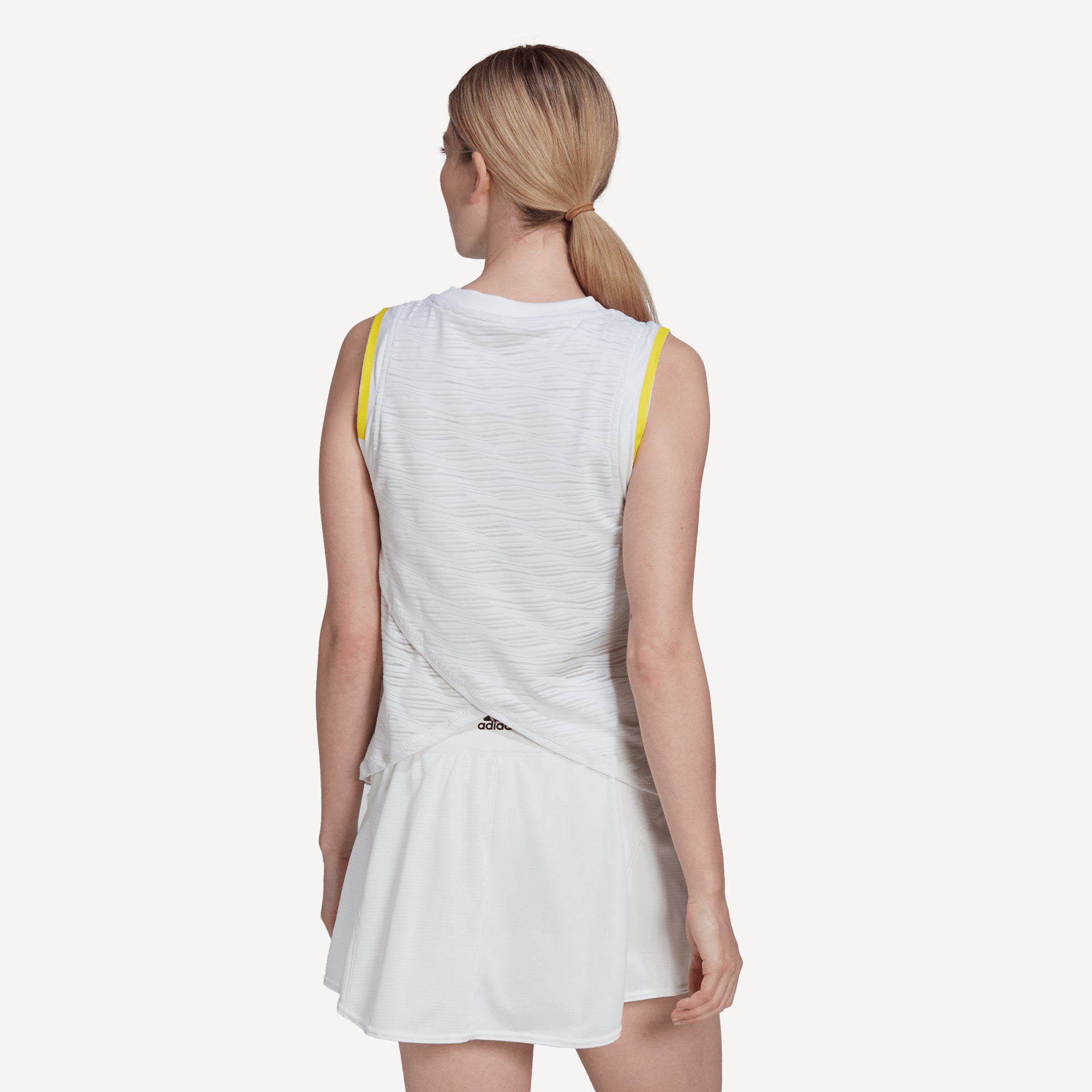 adidas London Match Women's Tennis Tank White (2)