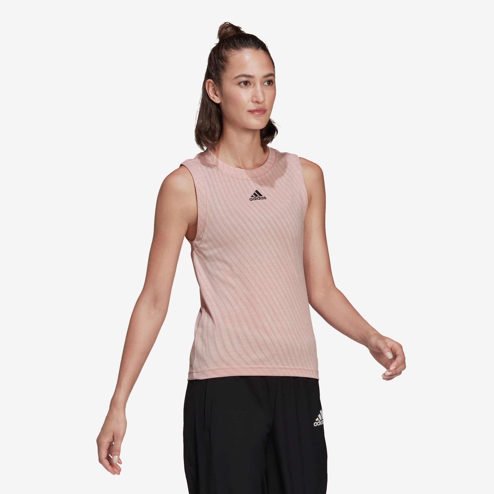 adidas Match Women's Tennis Tank Pink (3)