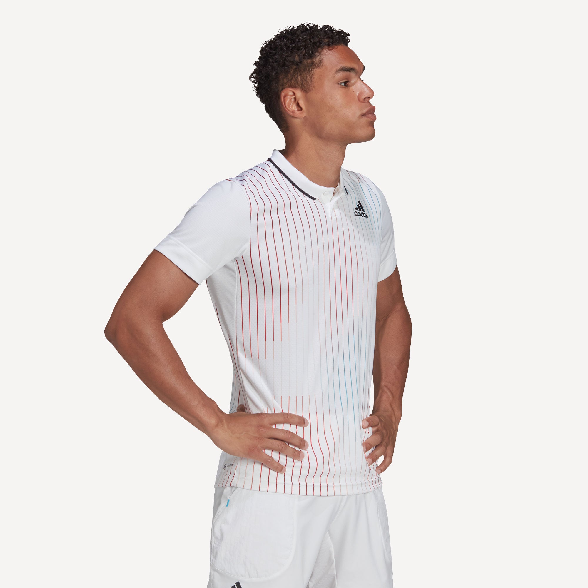 adidas Melbourne Freelift Men's Tennis Polo White (3)