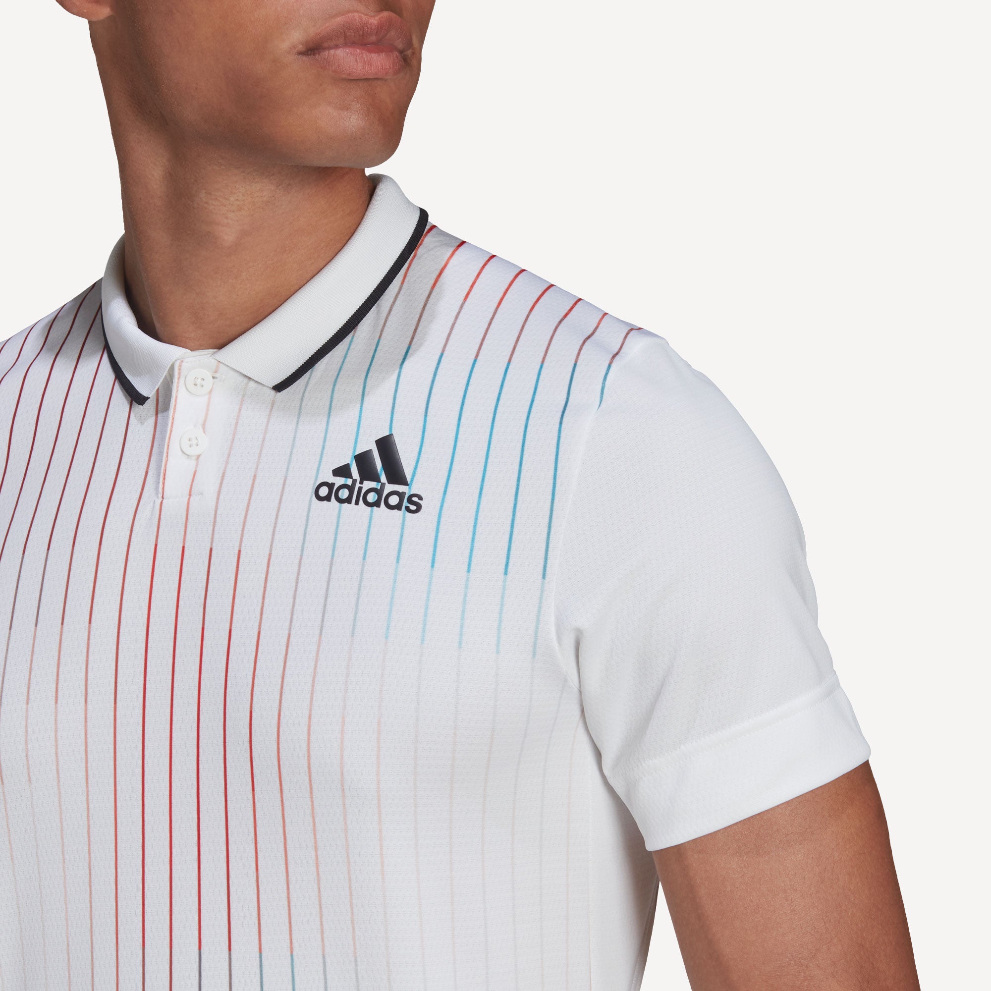 adidas Melbourne Freelift Men's Tennis Polo White (4)
