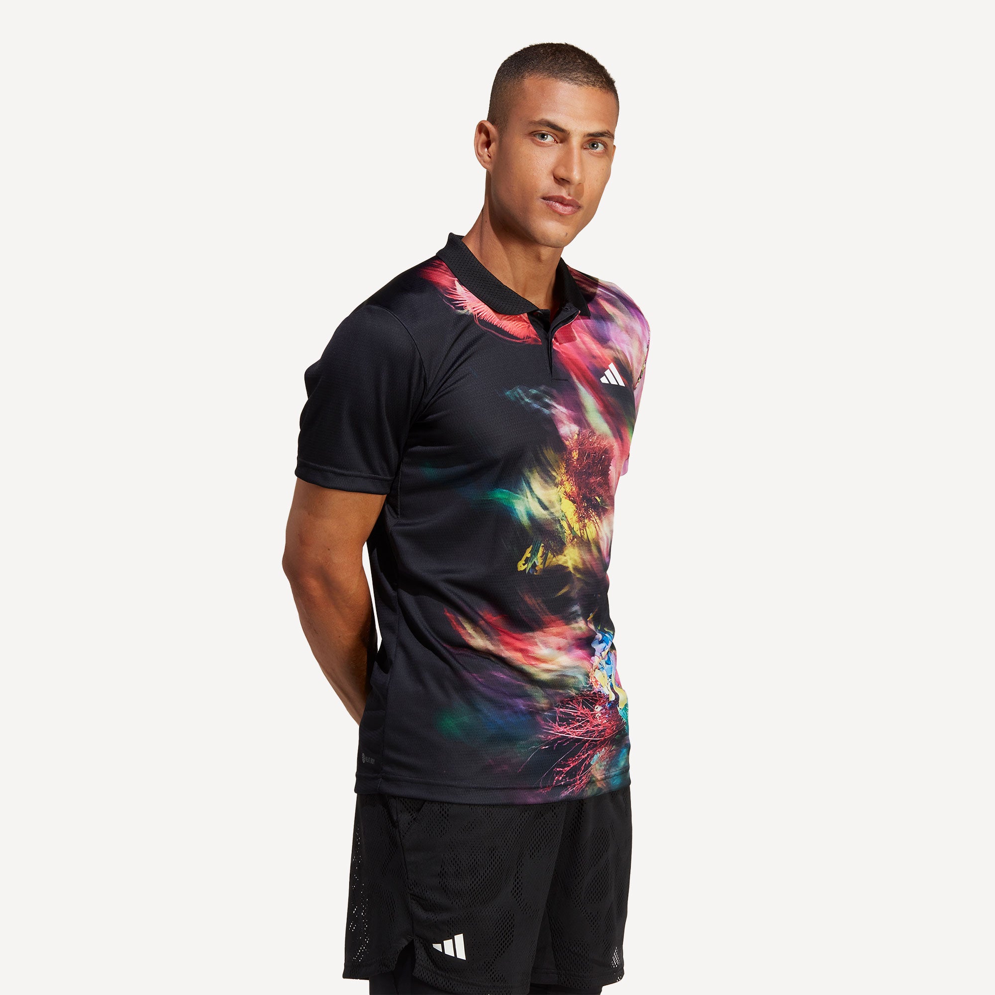 adidas Melbourne Heat Ready FreeLift Men's Tennis Polo Multicolor (4)