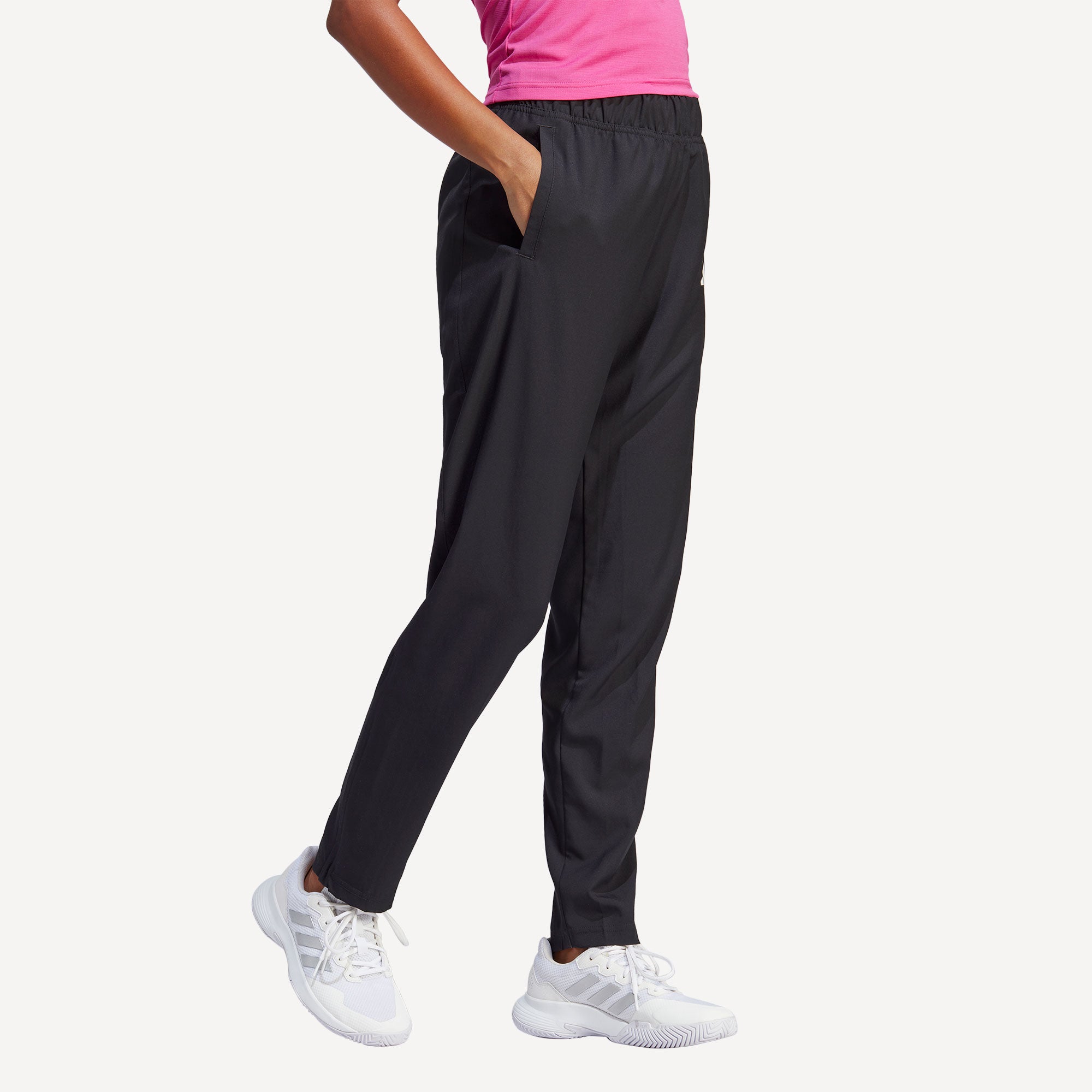 adidas Melbourne Women's Woven Tennis Pants Black (3)
