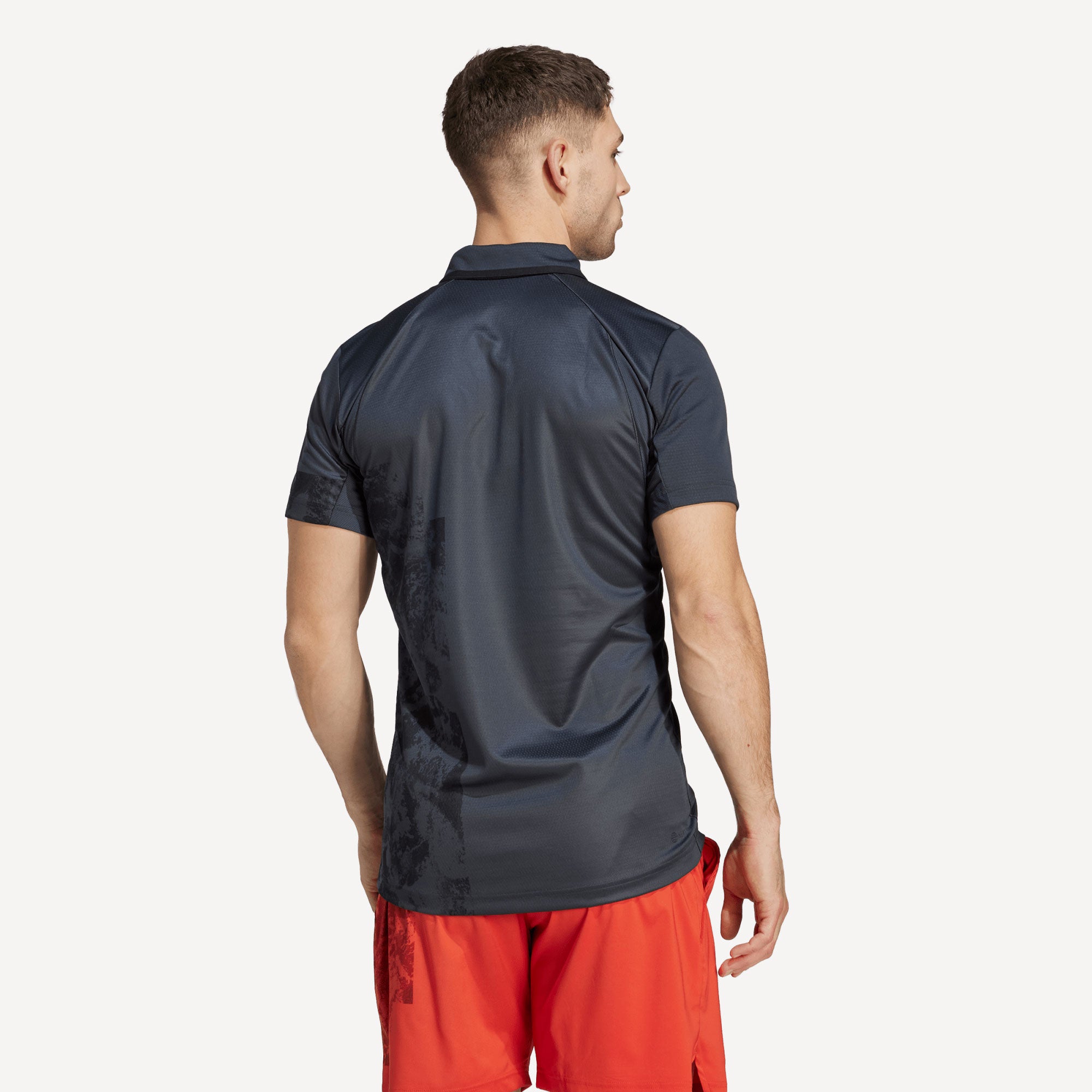 adidas Paris Freelift Men's Tennis Polo Grey (2)