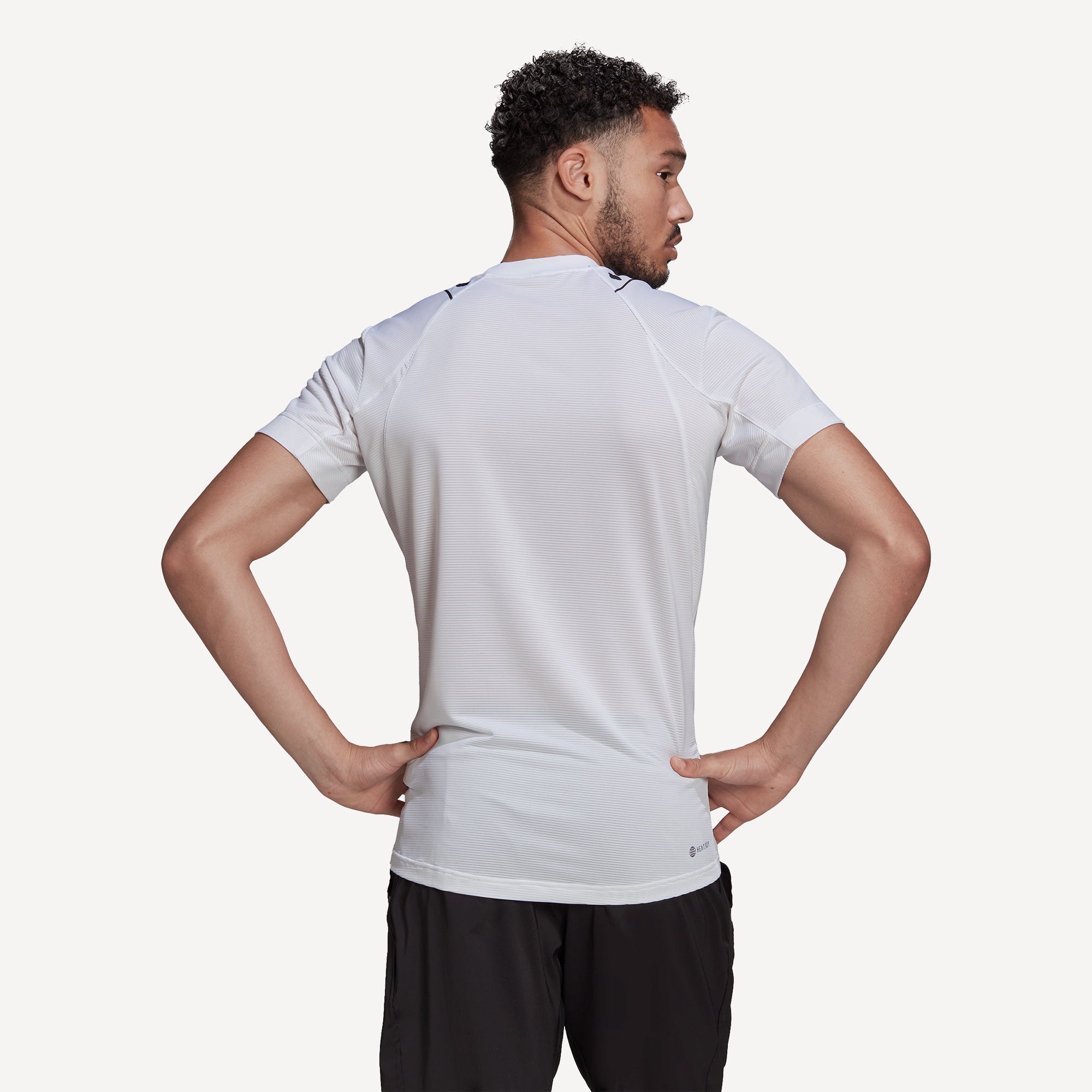 adidas Paris Freelift Men's Tennis Shirt Green (2)