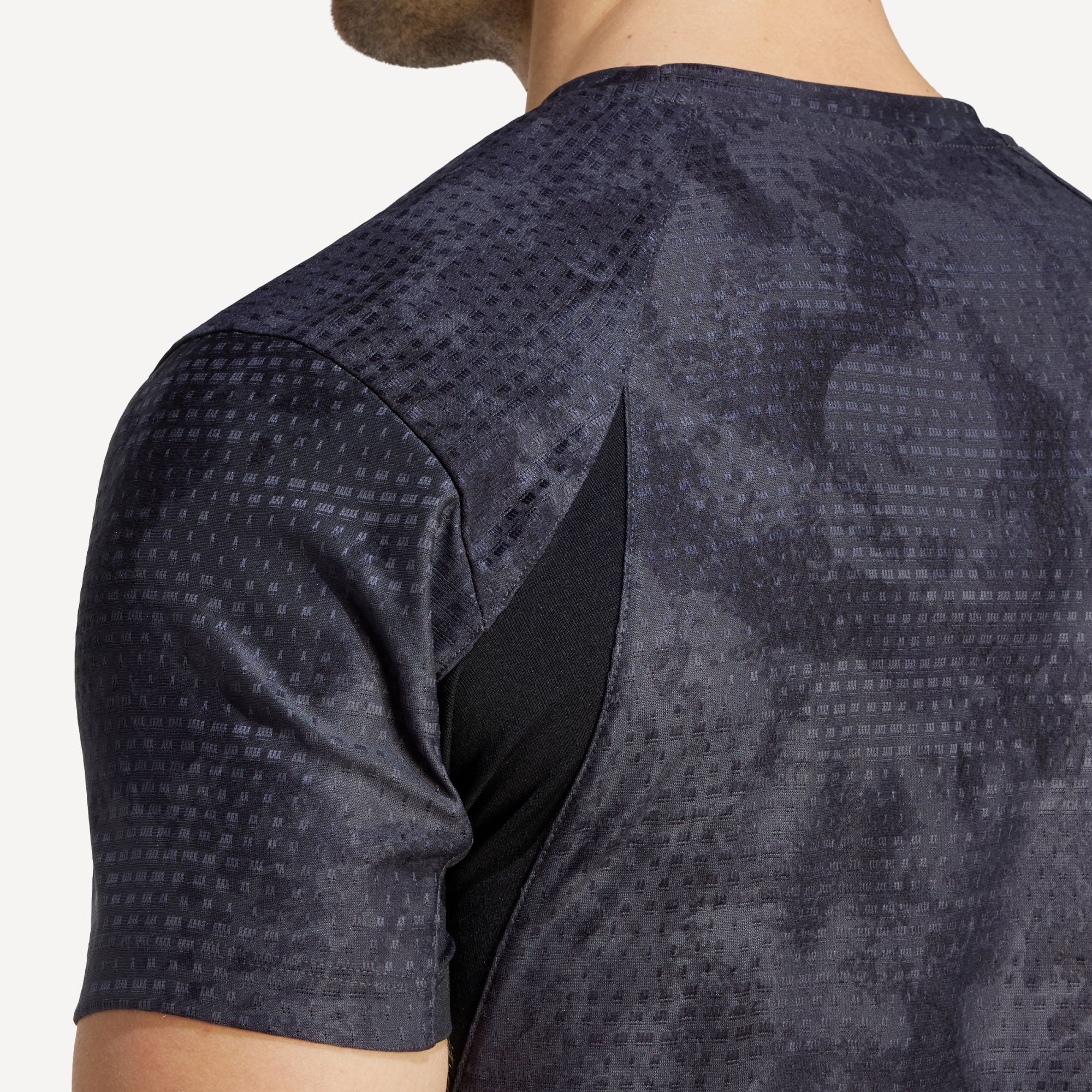 adidas Paris Freelift Men's Tennis Shirt Grey (7)