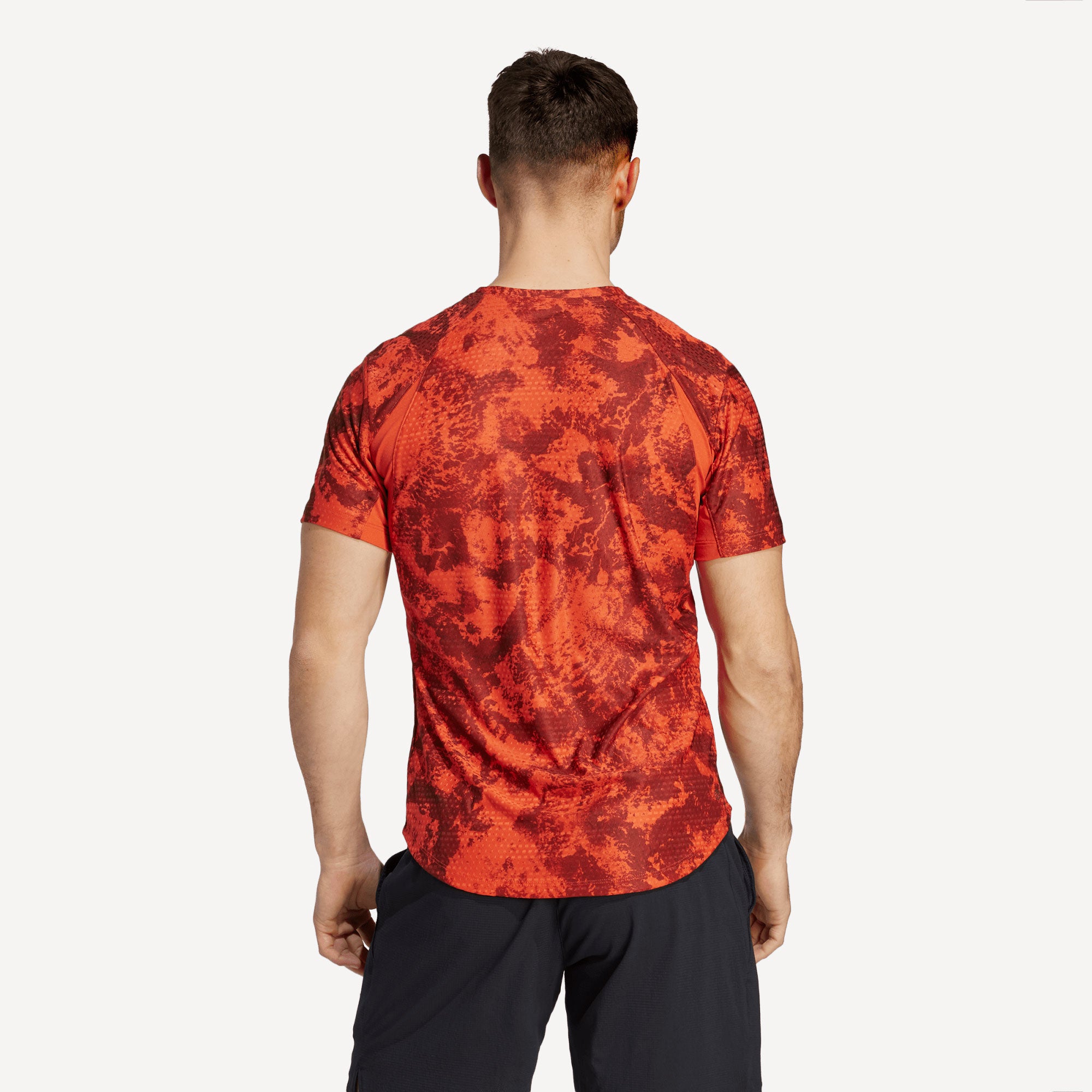 adidas Paris Freelift Men's Tennis Shirt Red (2)