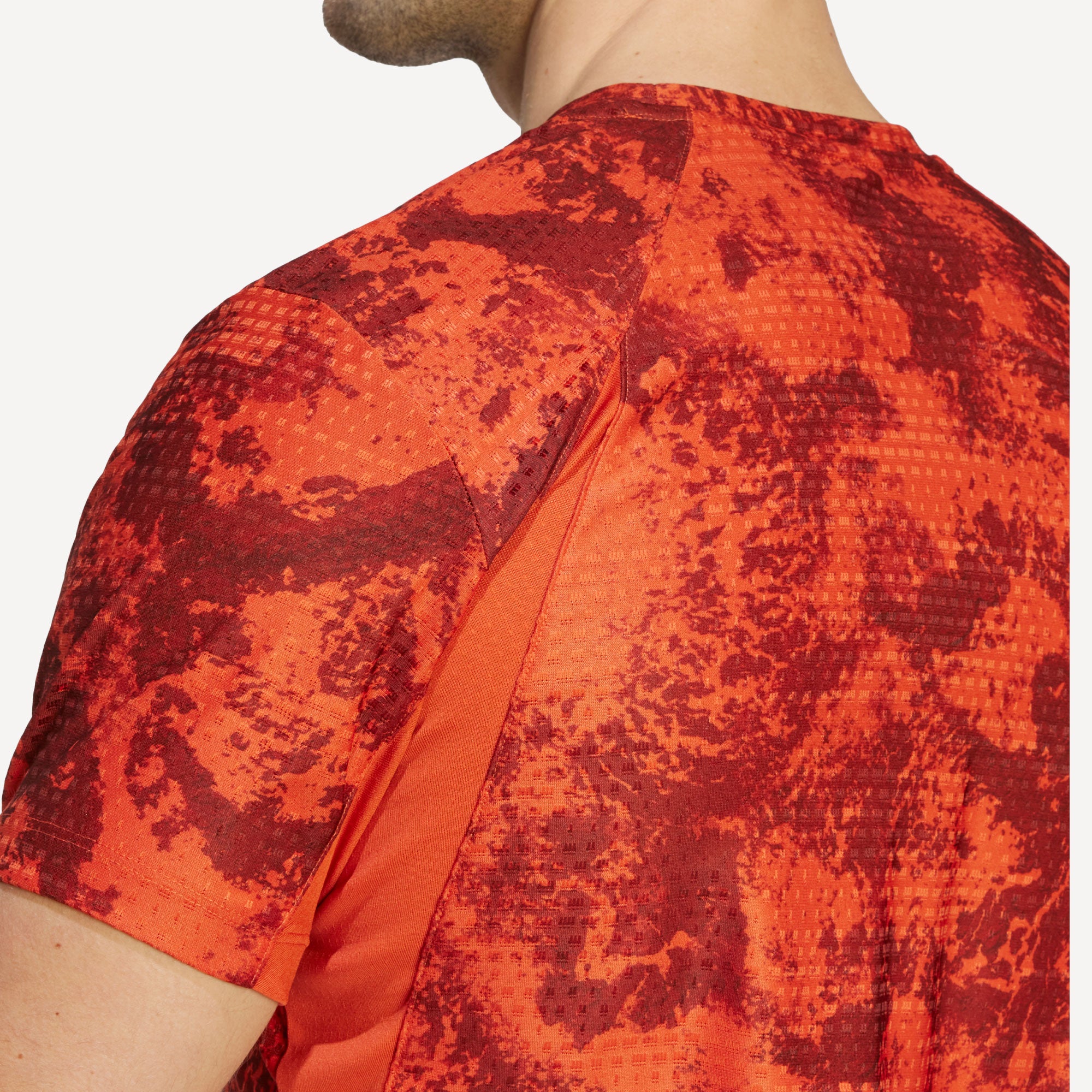 adidas Paris Freelift Men's Tennis Shirt Red (7)