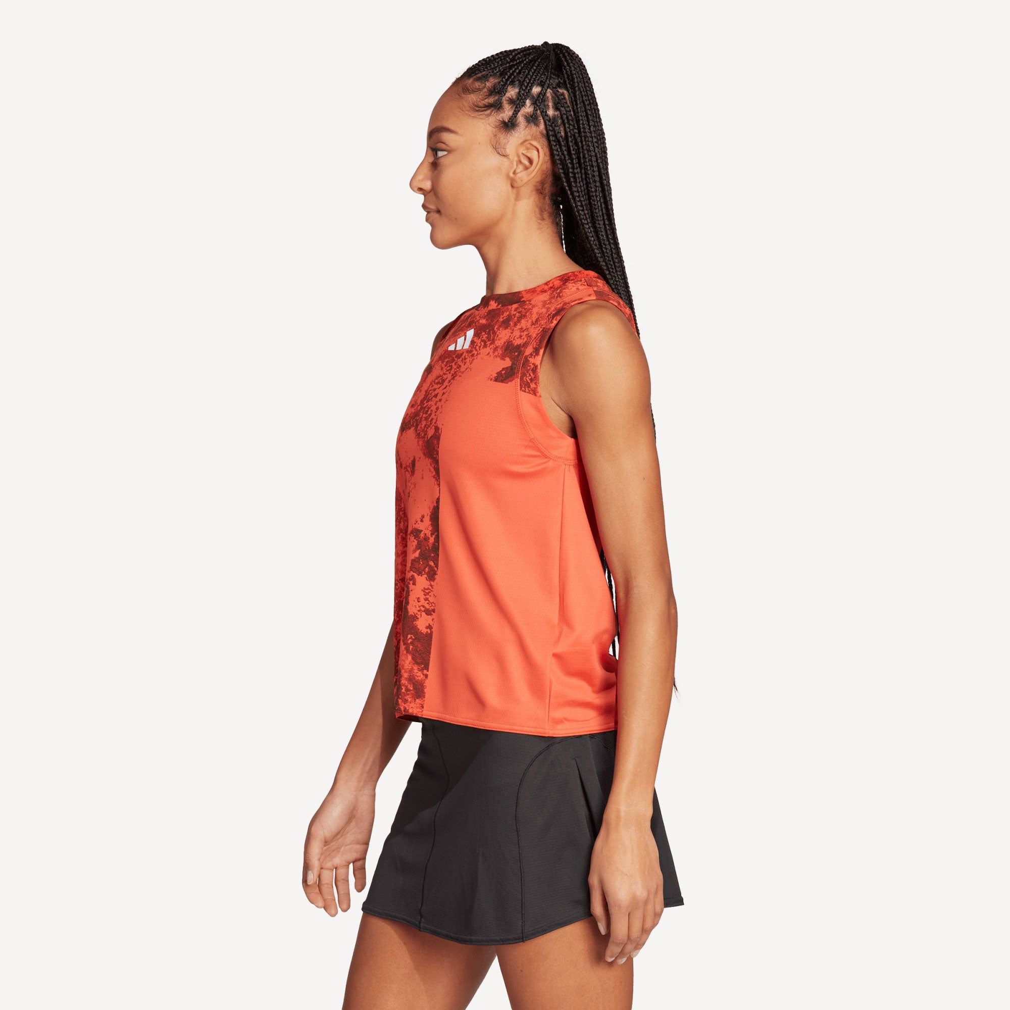 adidas Paris Match Women's Tennis Tank Red (3)
