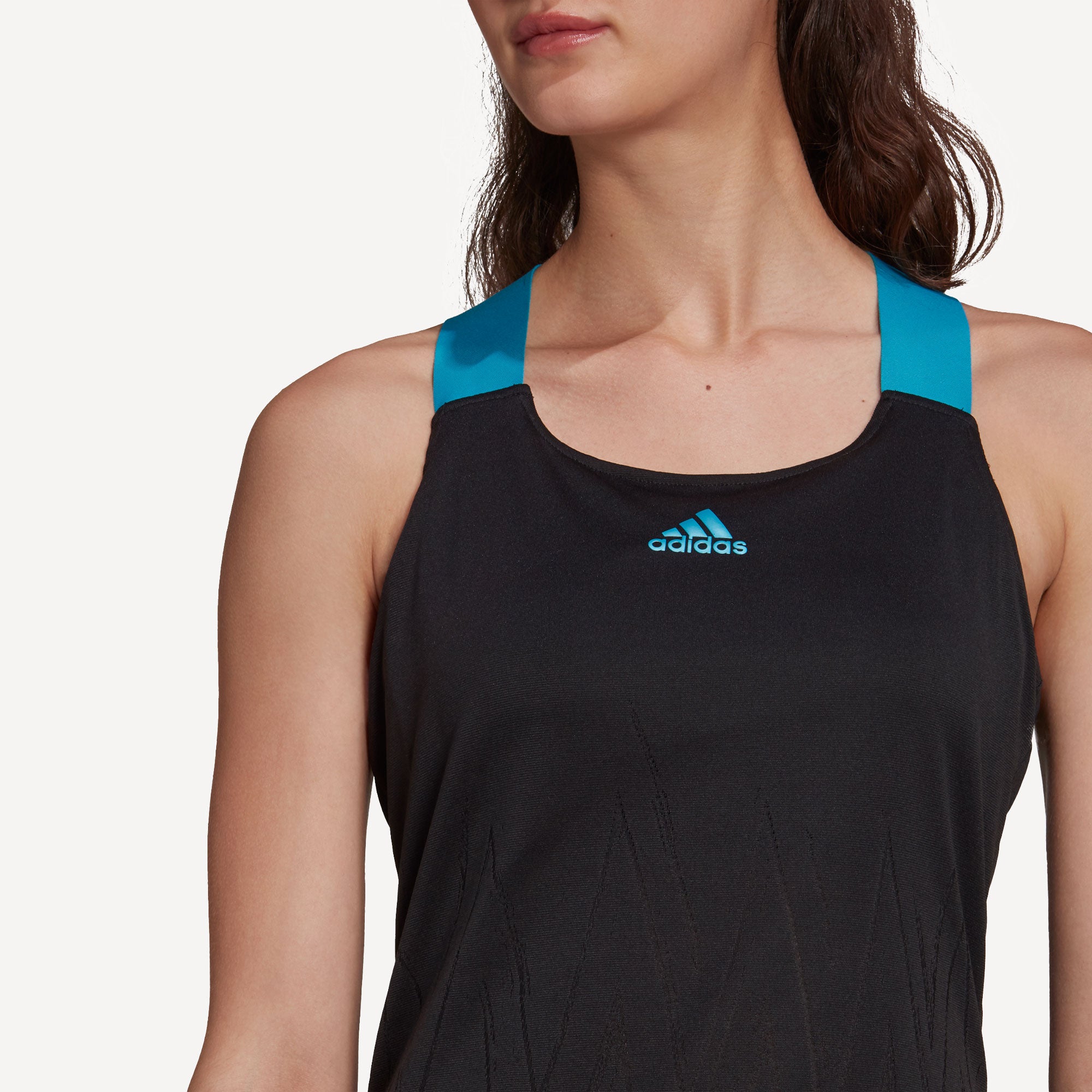 adidas Primeblue Aeroknit Women's Tennis Tank Black (5)