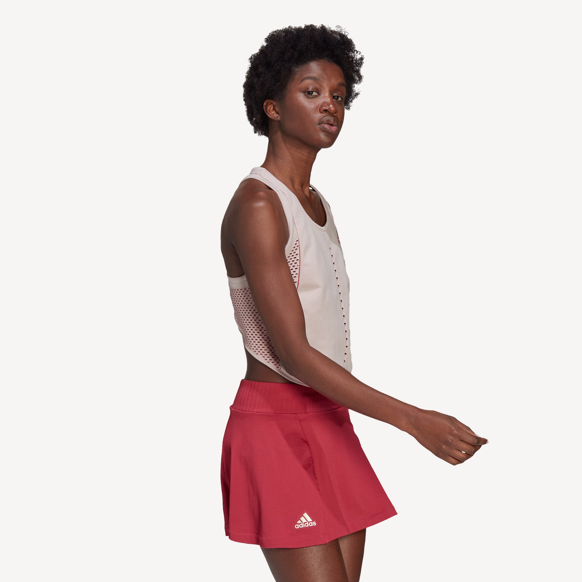 adidas Primeknit Primeblue Women's Tennis Tank White (3)