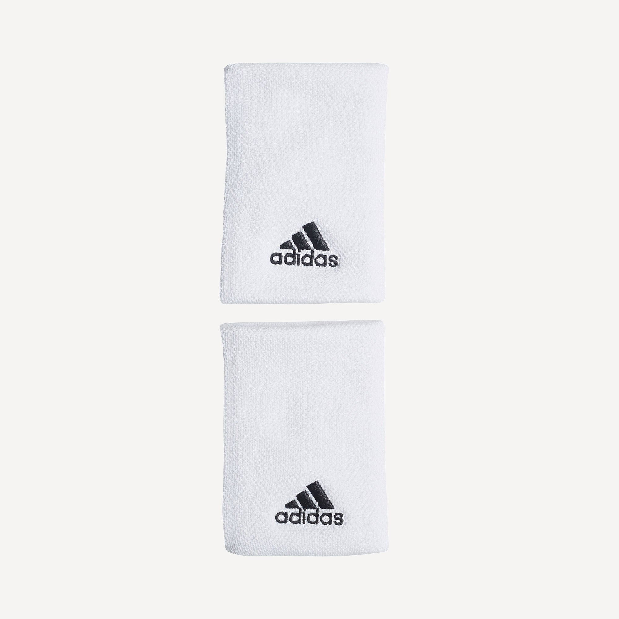 adidas Tennis Wristbands Large White (1)
