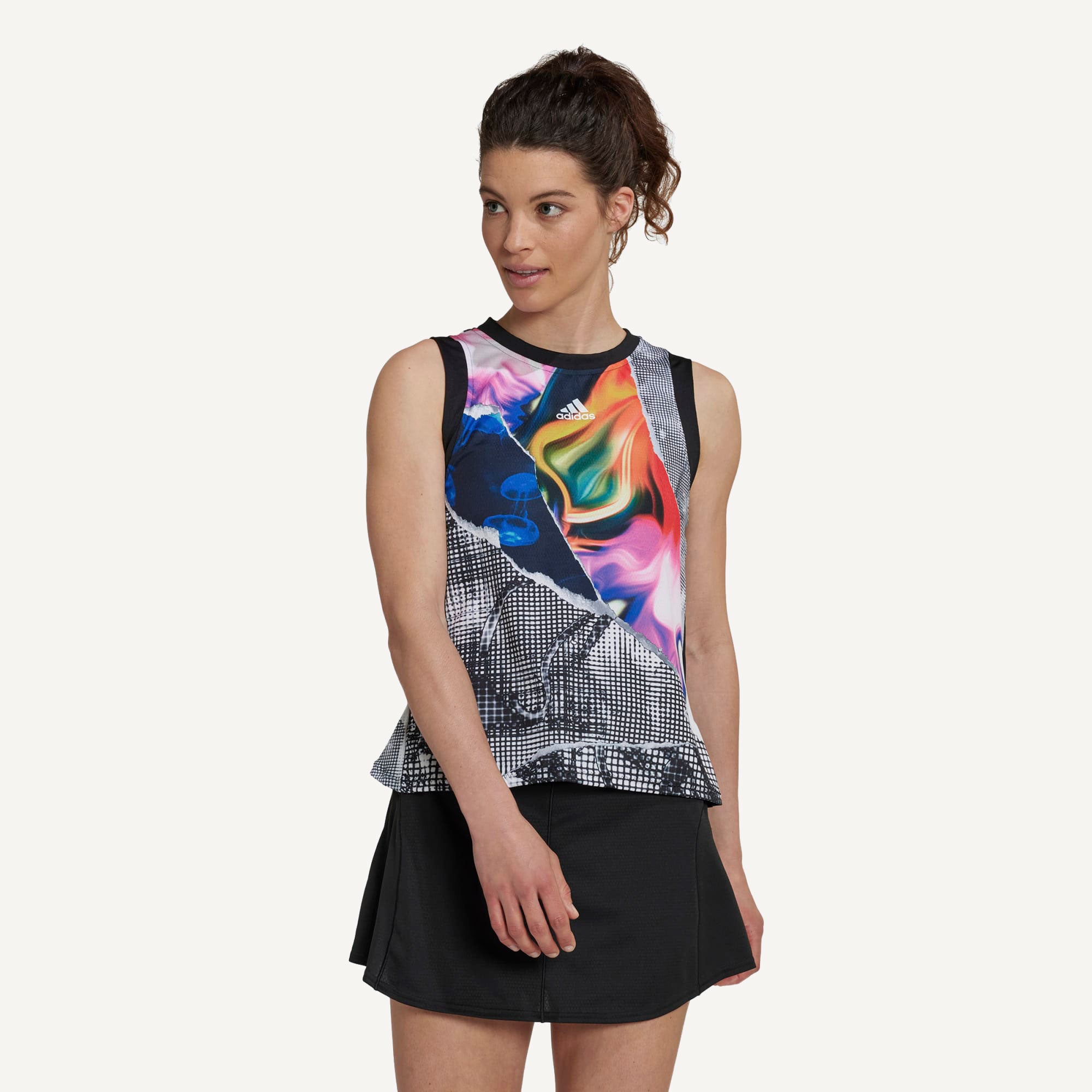 adidas US Series Women's Tennis Tank White (1)