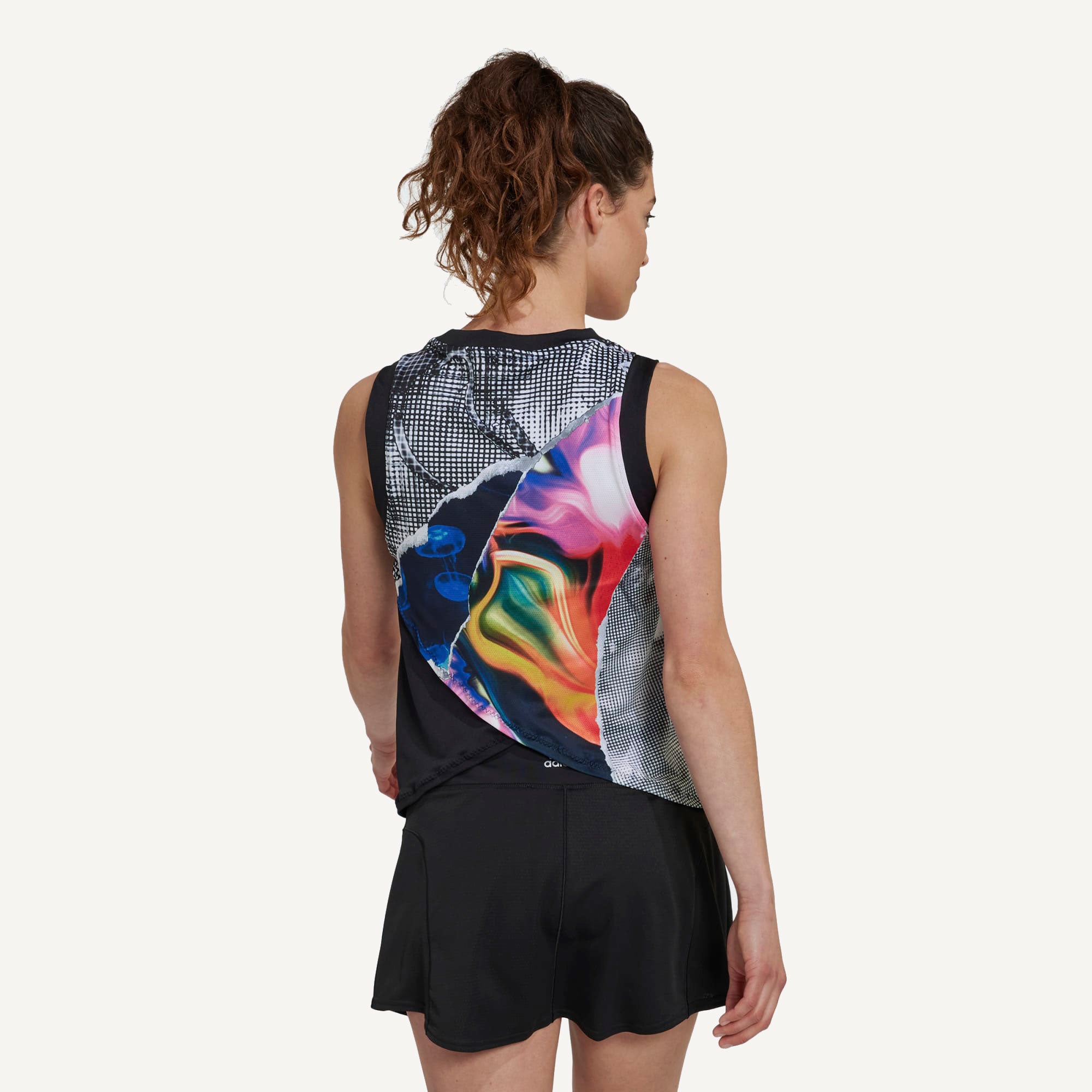 adidas US Series Women's Tennis Tank White (2)