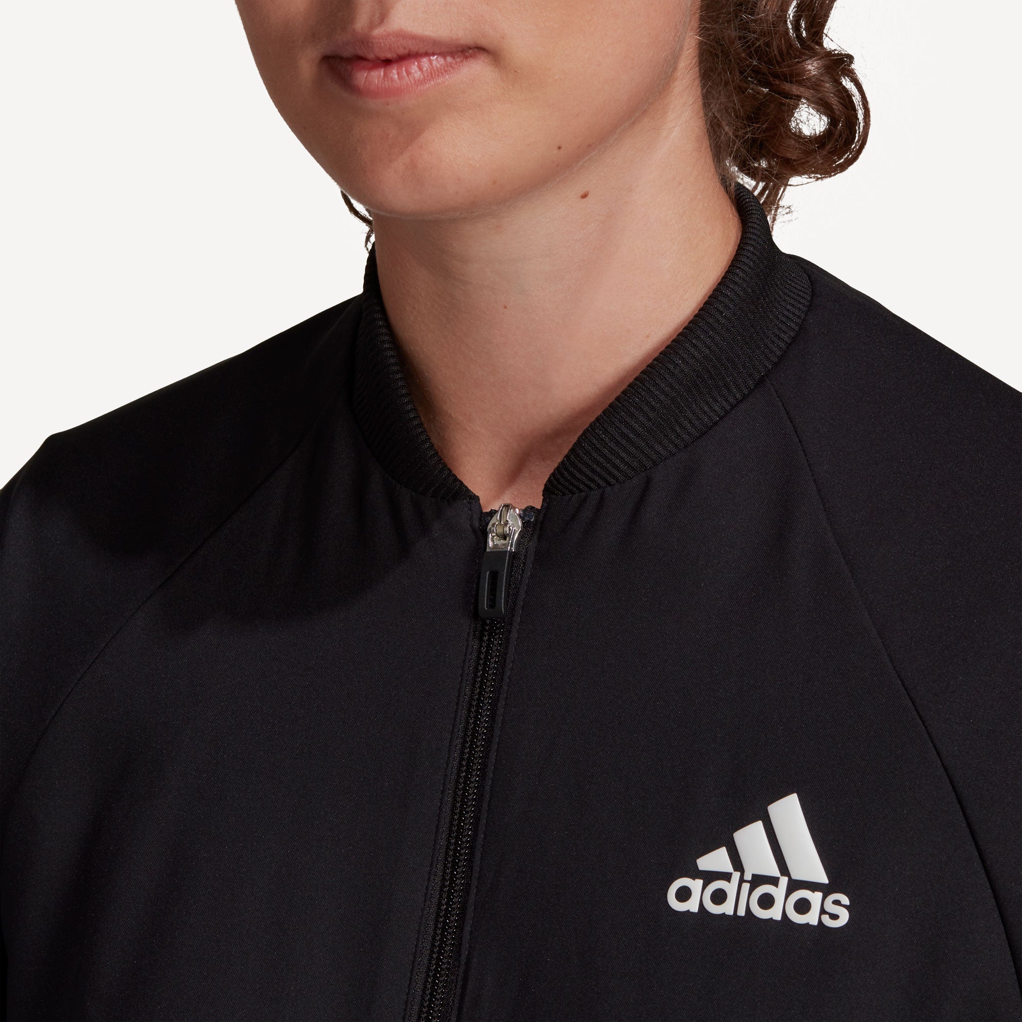 adidas Woven Women's Tennis Jacket Black (5)