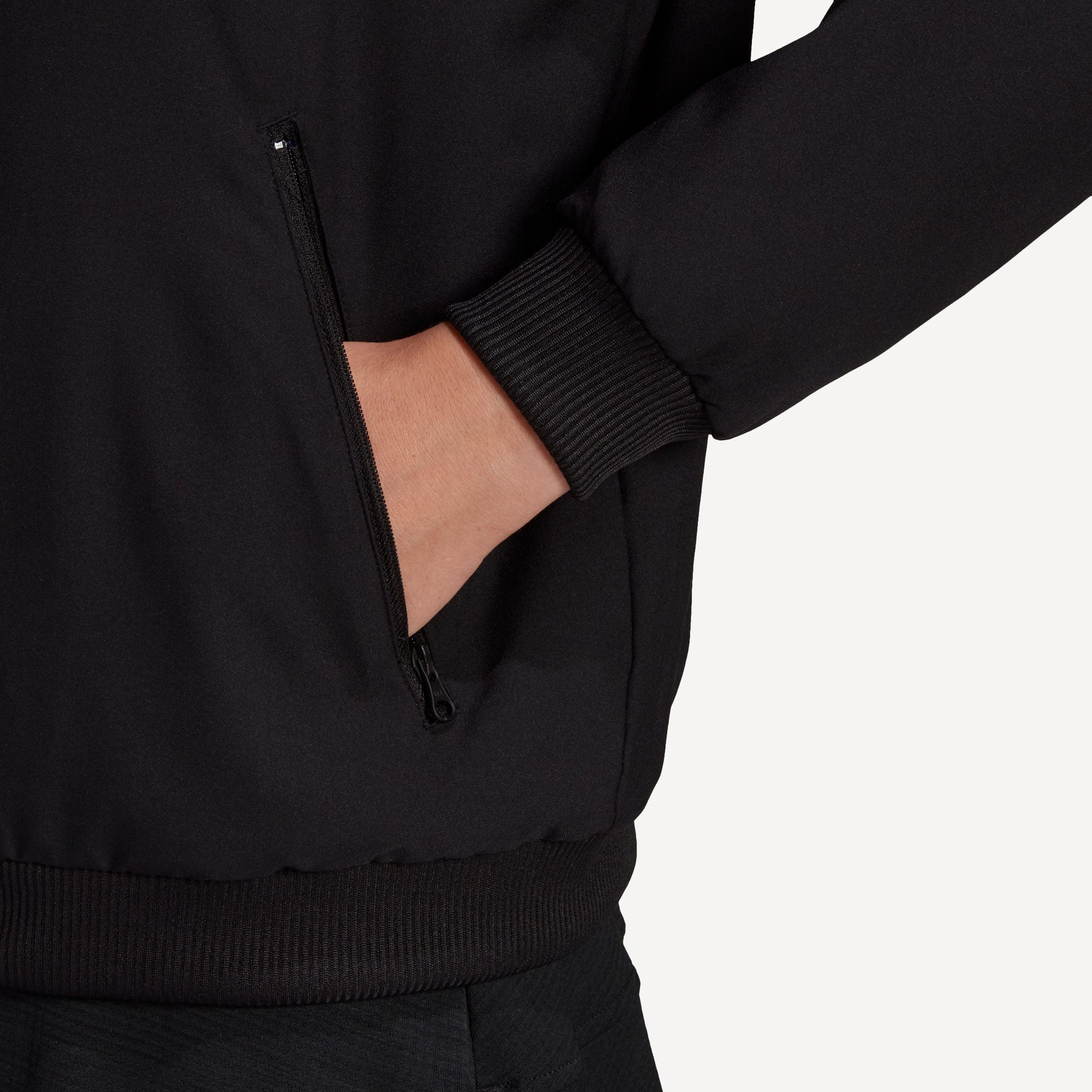 adidas Woven Women's Tennis Jacket Black (7)