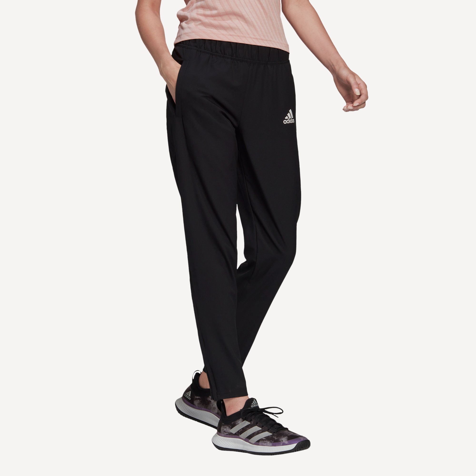adidas Woven Women's Tennis Pants Black (3)
