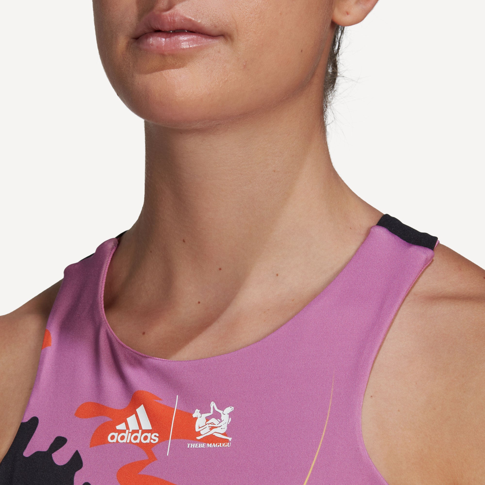 adidas x Thebe Magugu New York Women's Tennis Dress Purple (4)