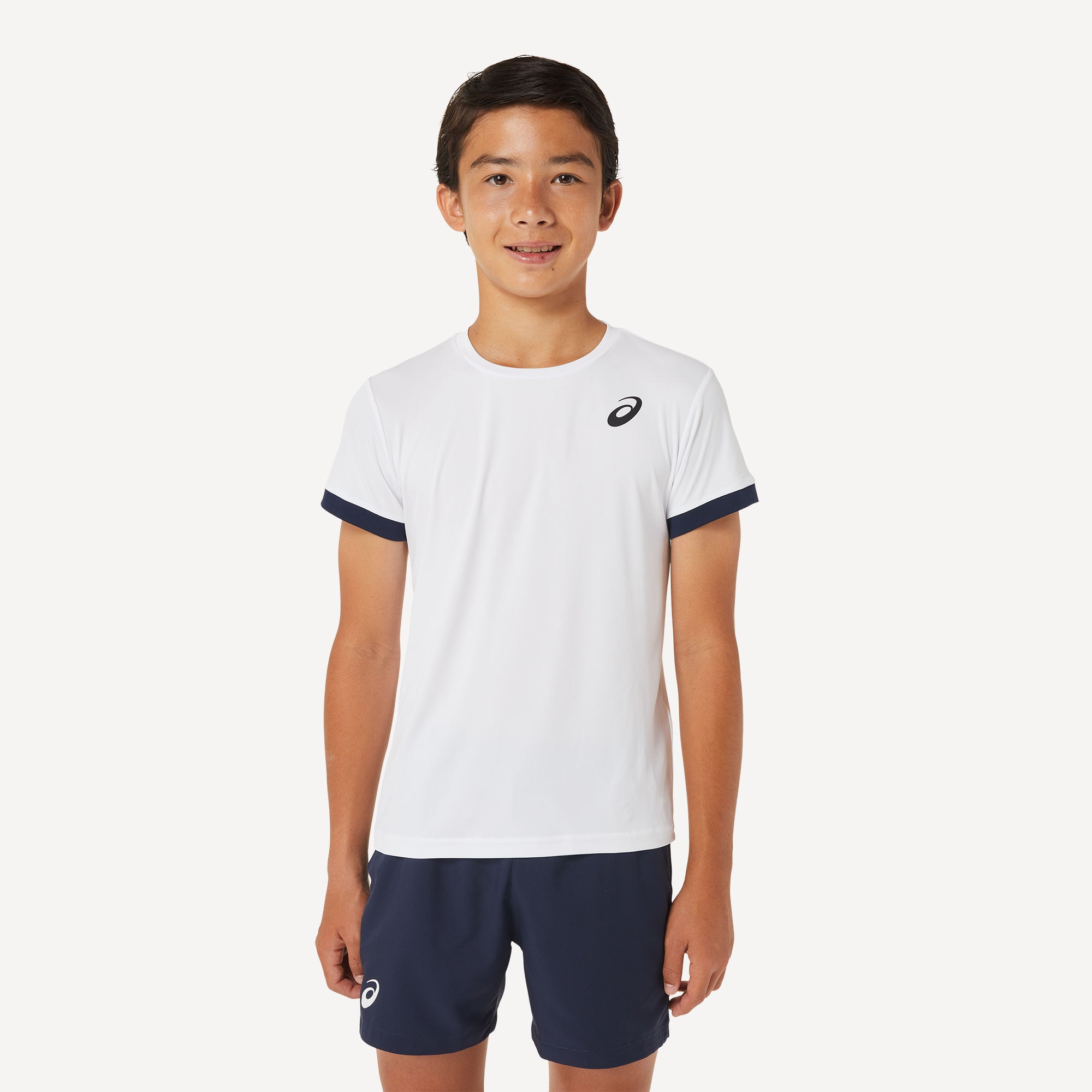 ASICS Boys' Tennis Shirt White (1)